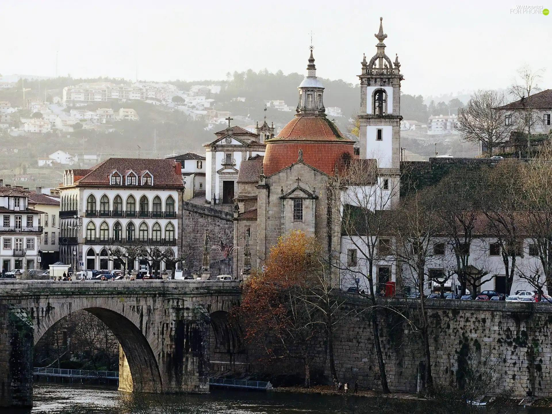 Portugal, bridge, architecture, Amarante