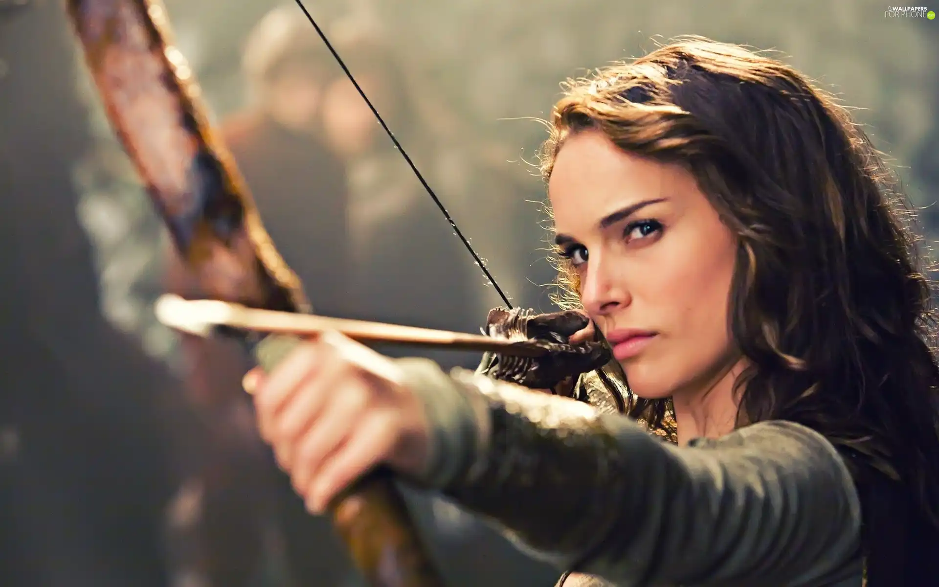 Women, Arrow, Natalie Portman, Bow