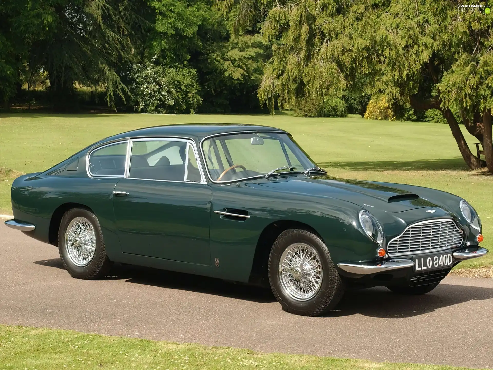 Lamps, Green, Aston Martin DB6