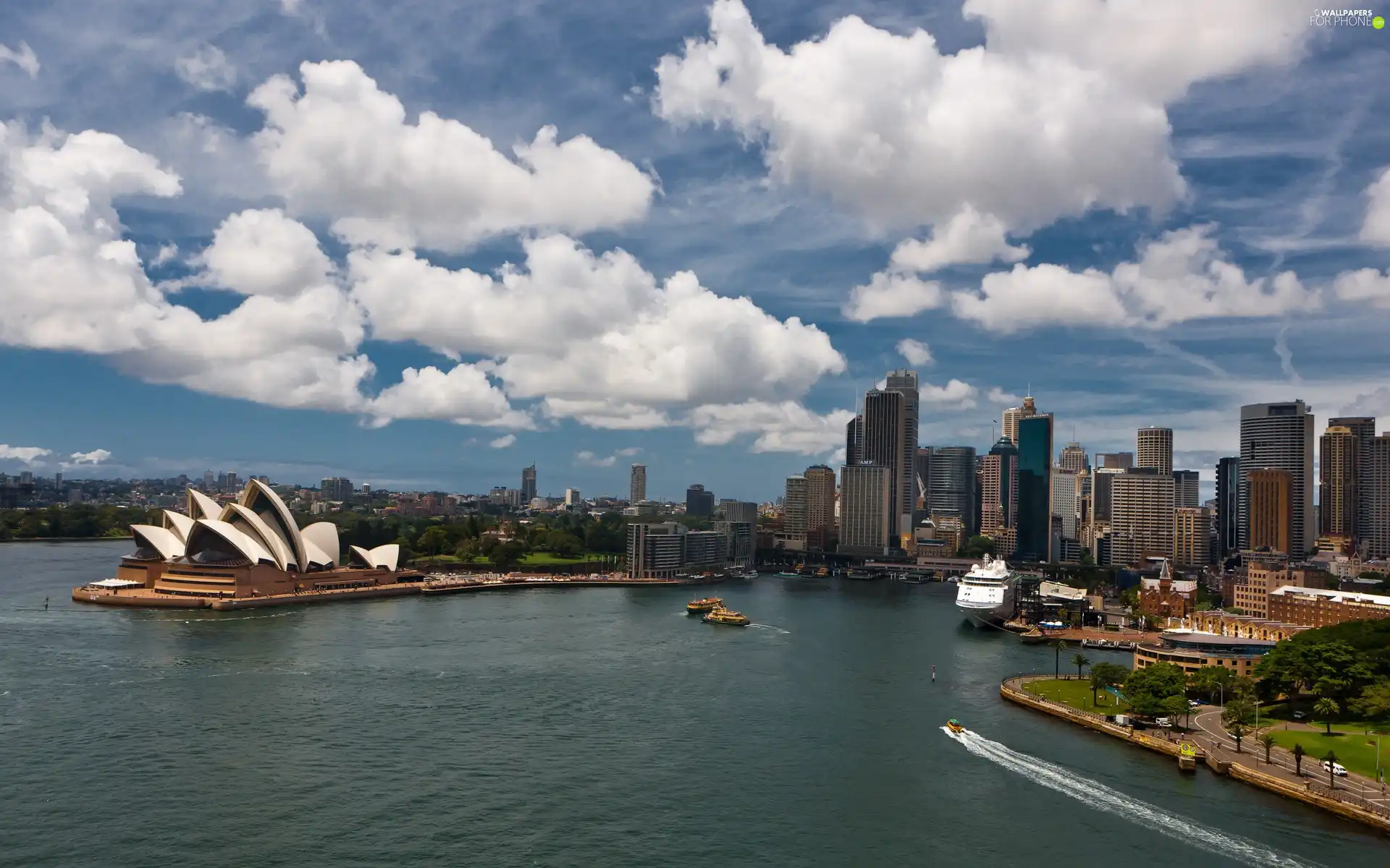 panorama, Sydney, Australia, town