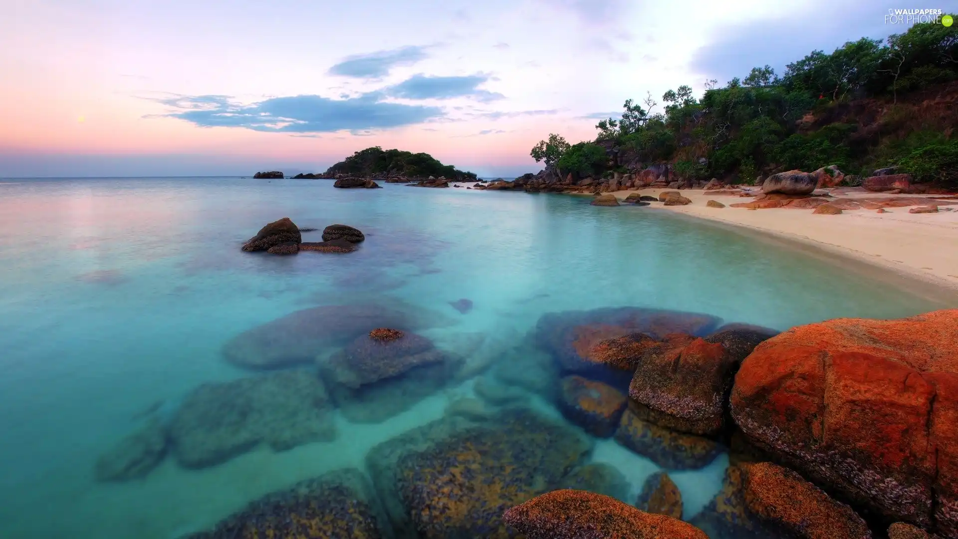 sea, Stones, Australia, Beaches