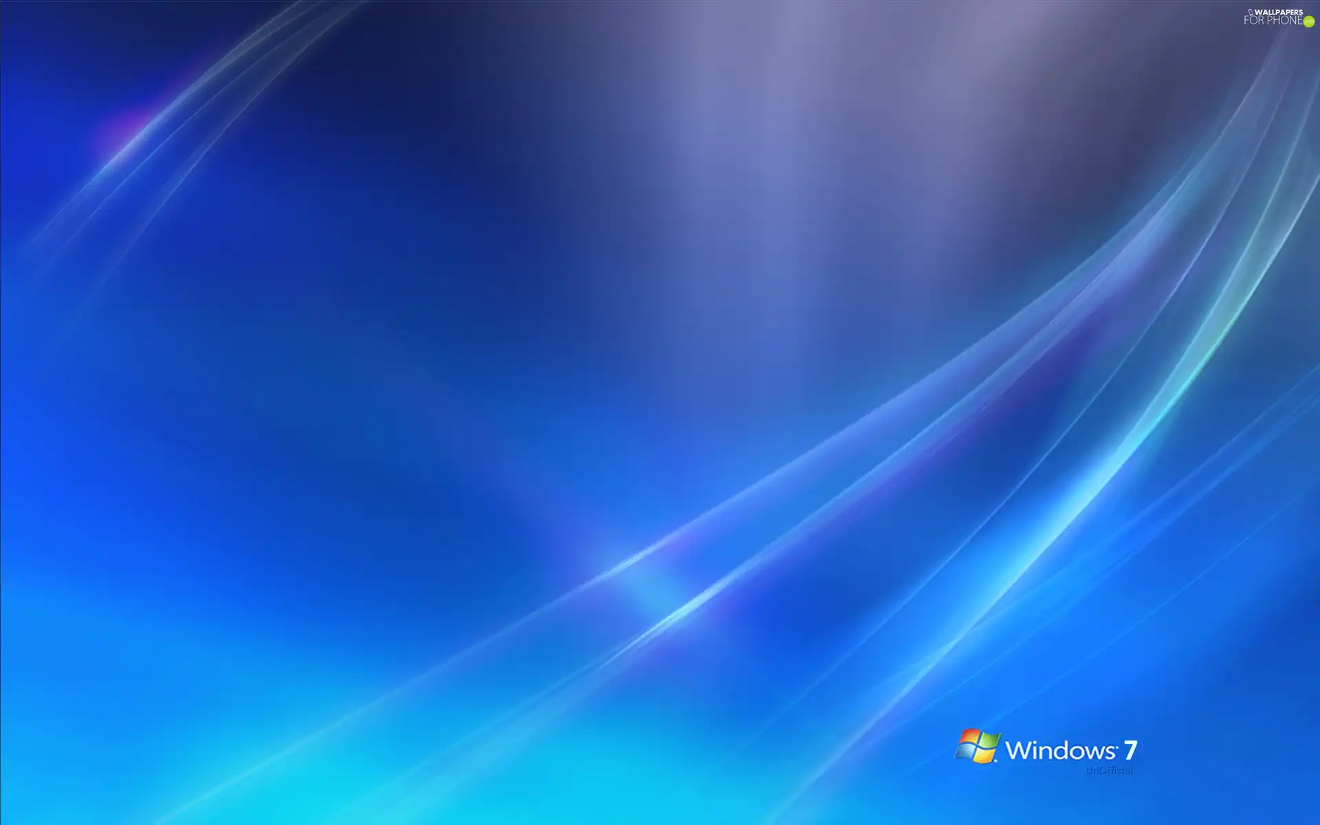 Windows 7, Blue, background