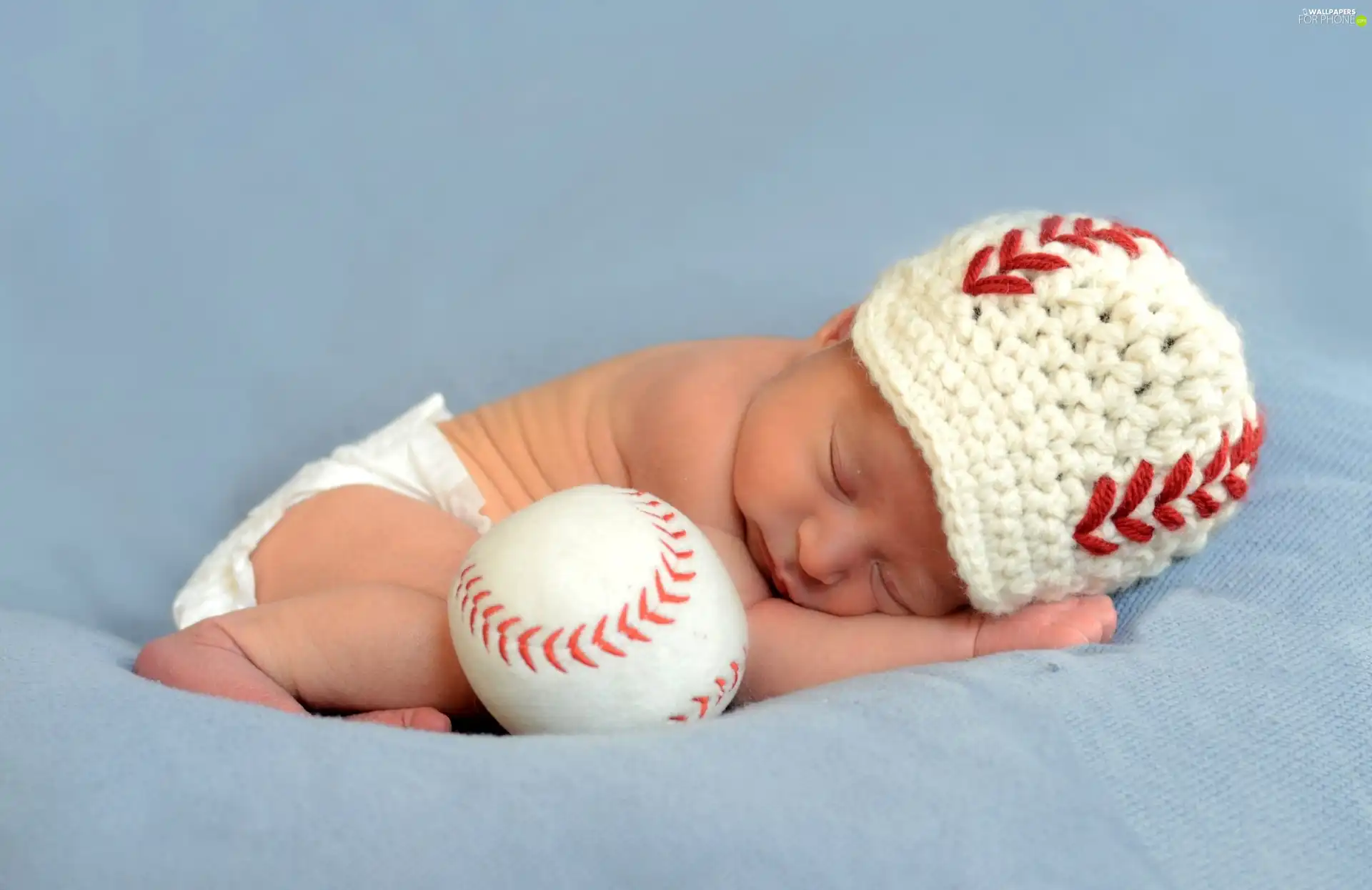 Ball, Sleeping, Baby