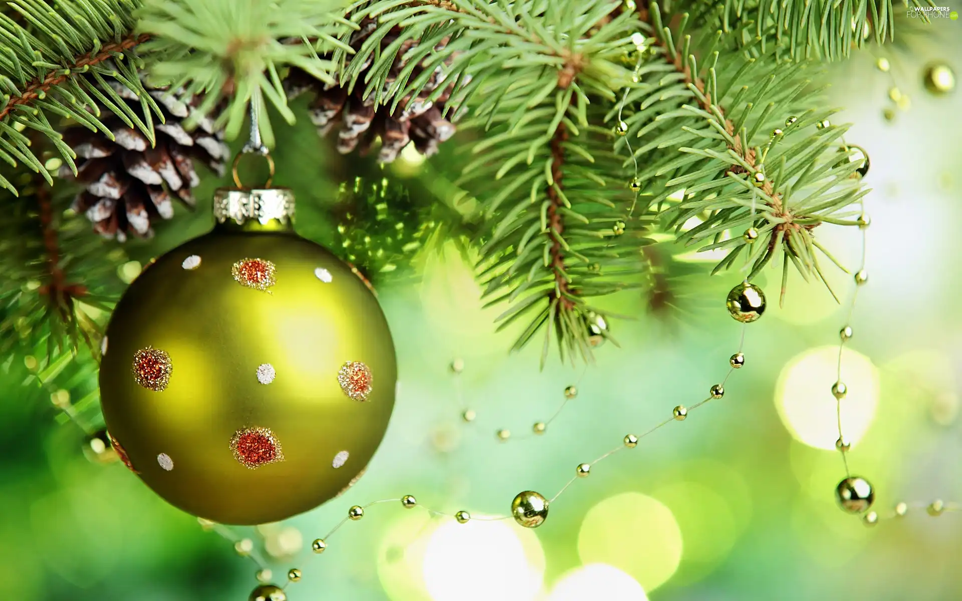 Christmas, christmas tree, bauble