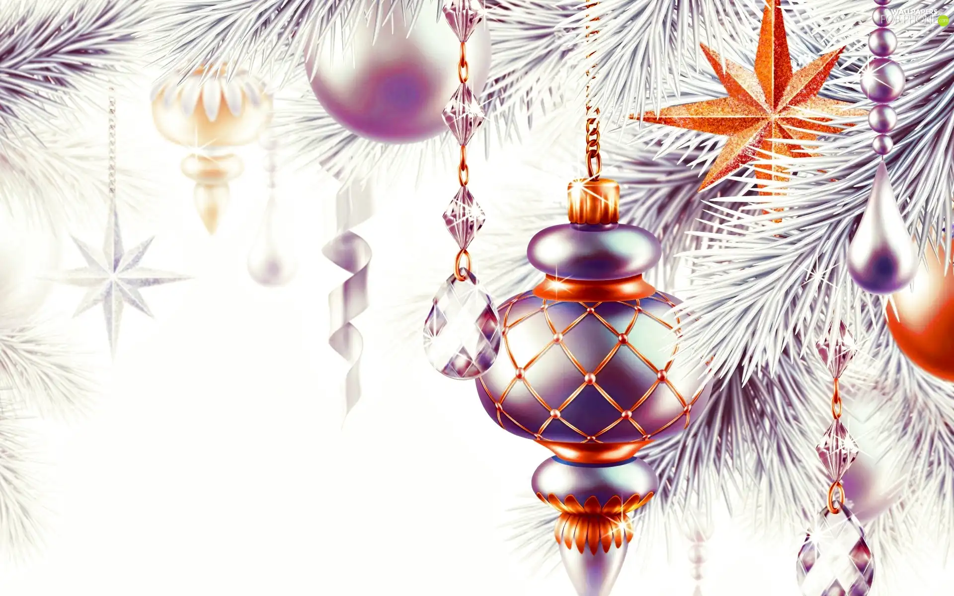 baubles, decor, Christmas