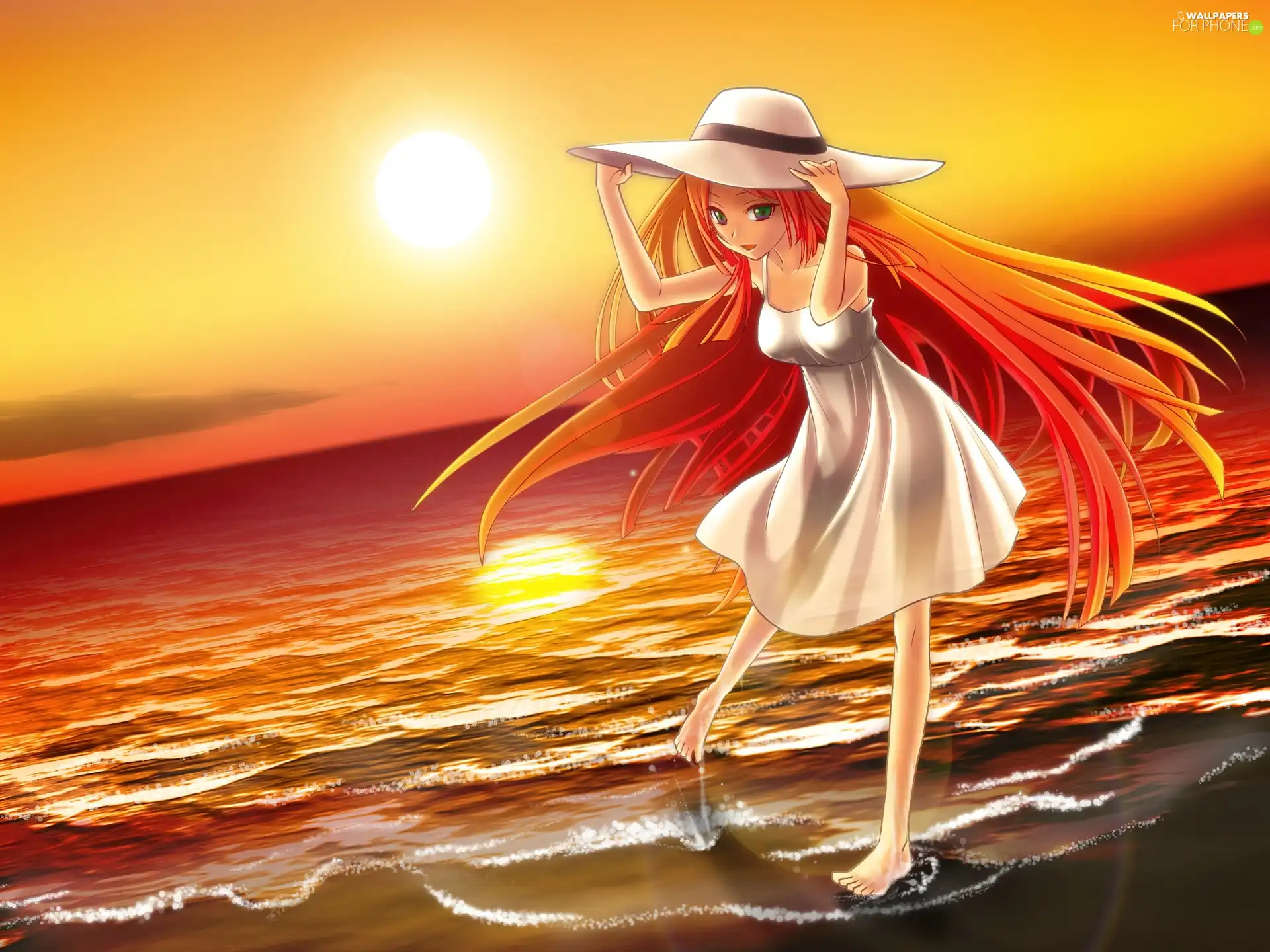 Beaches, Anime, girl