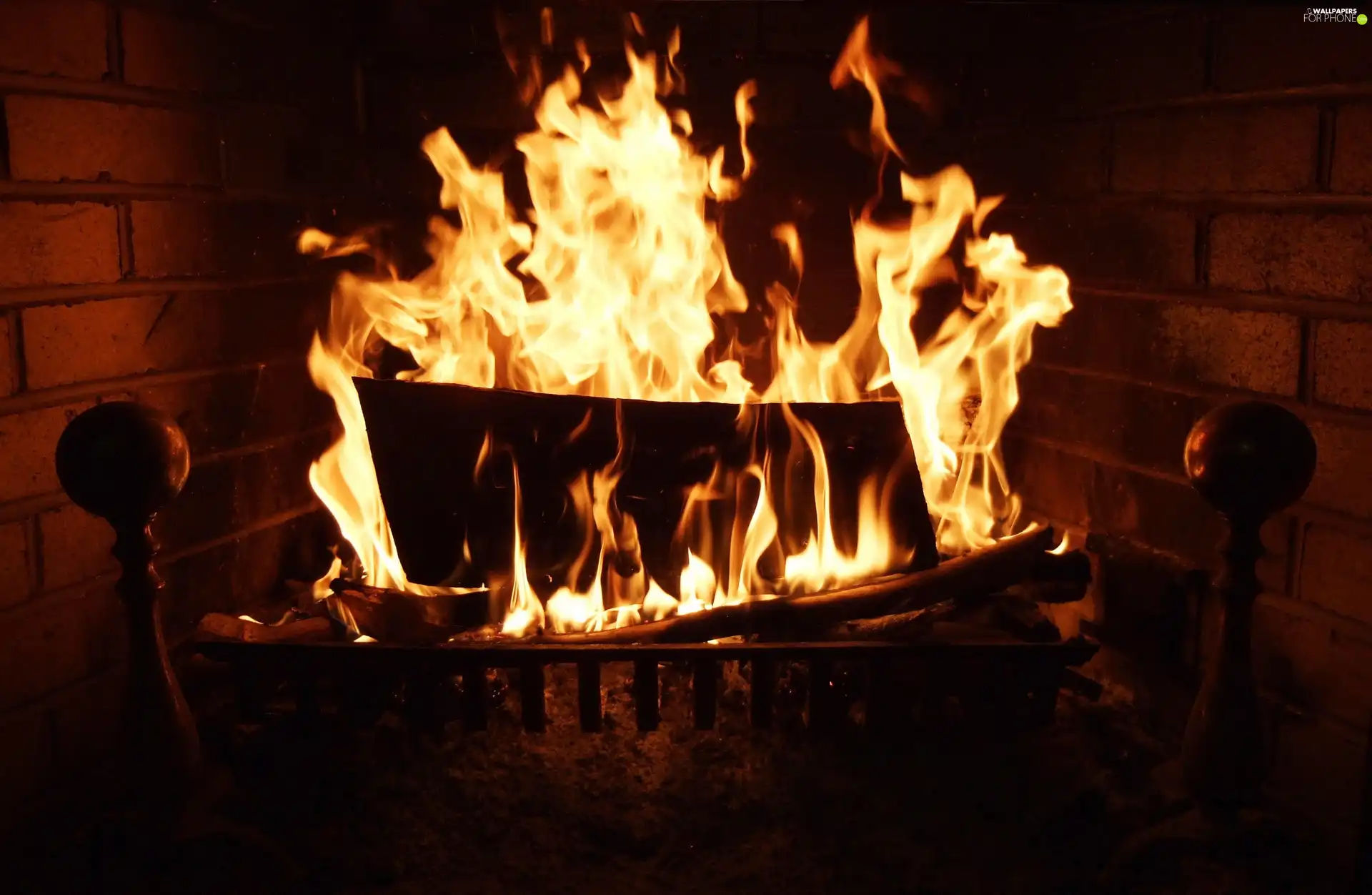 burner chimney, Flames, Big Fire