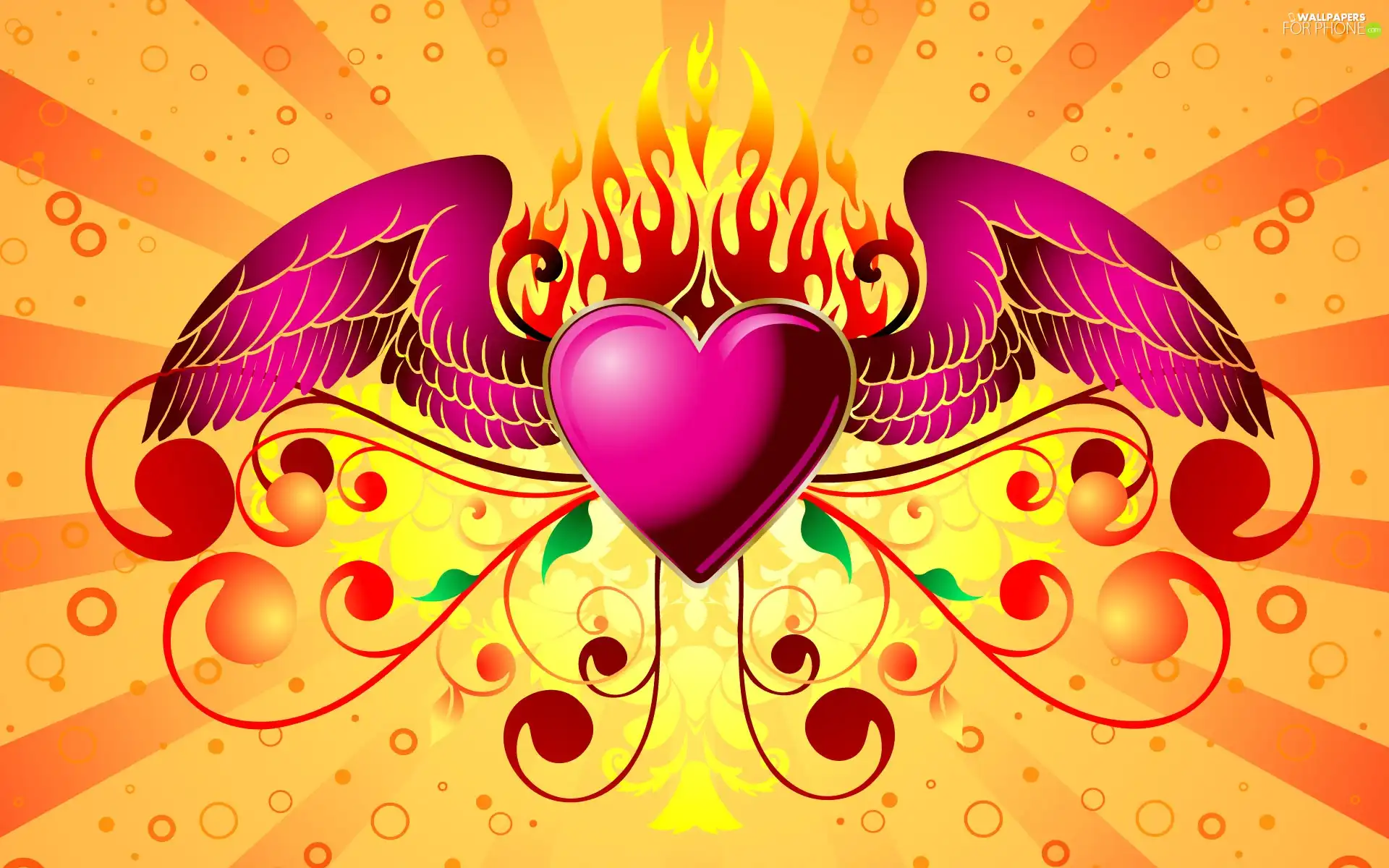 wings, Heart, Big Fire