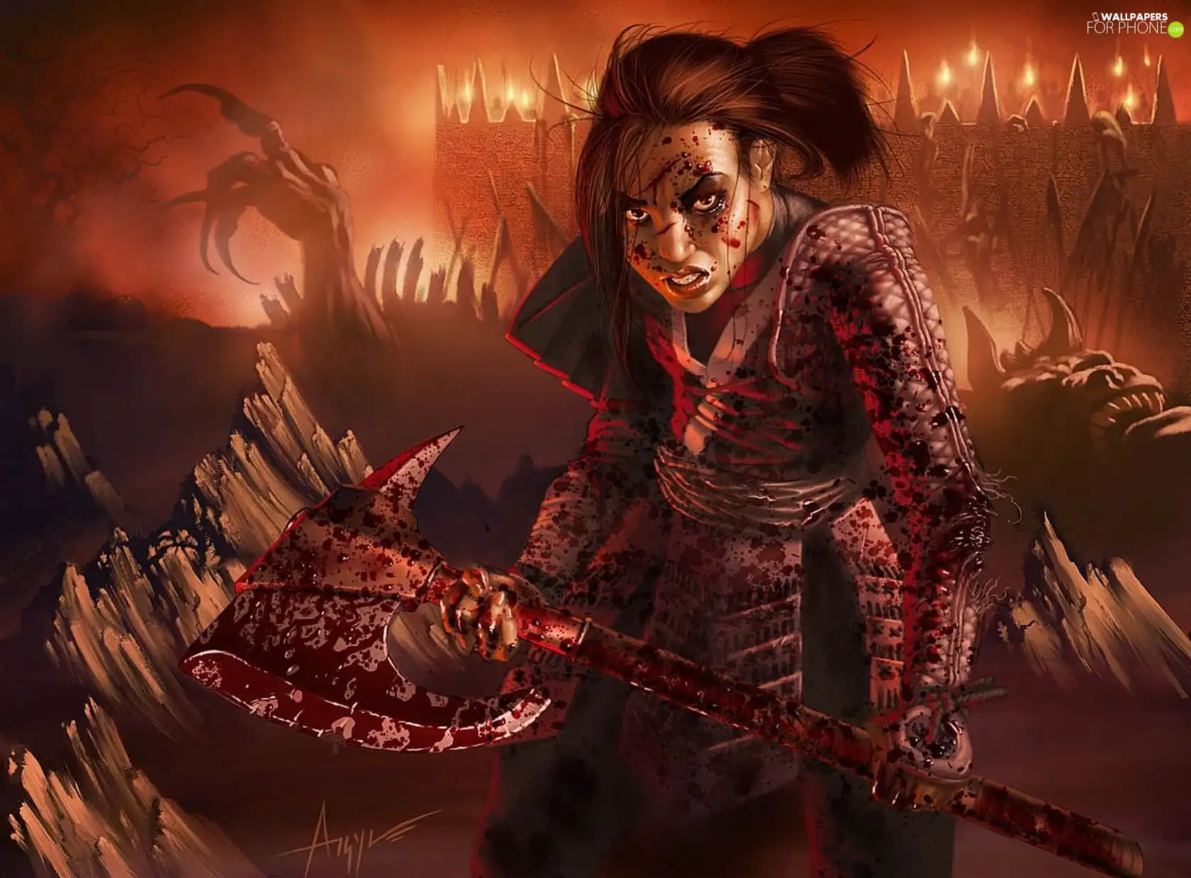 blood, Women, AXE