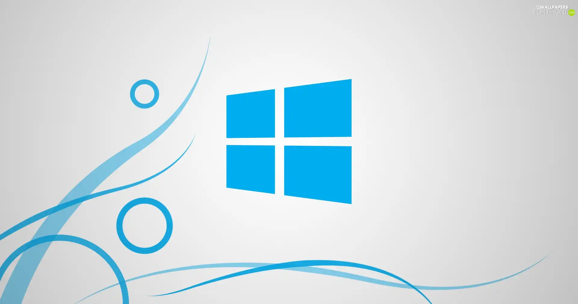 windows, blue