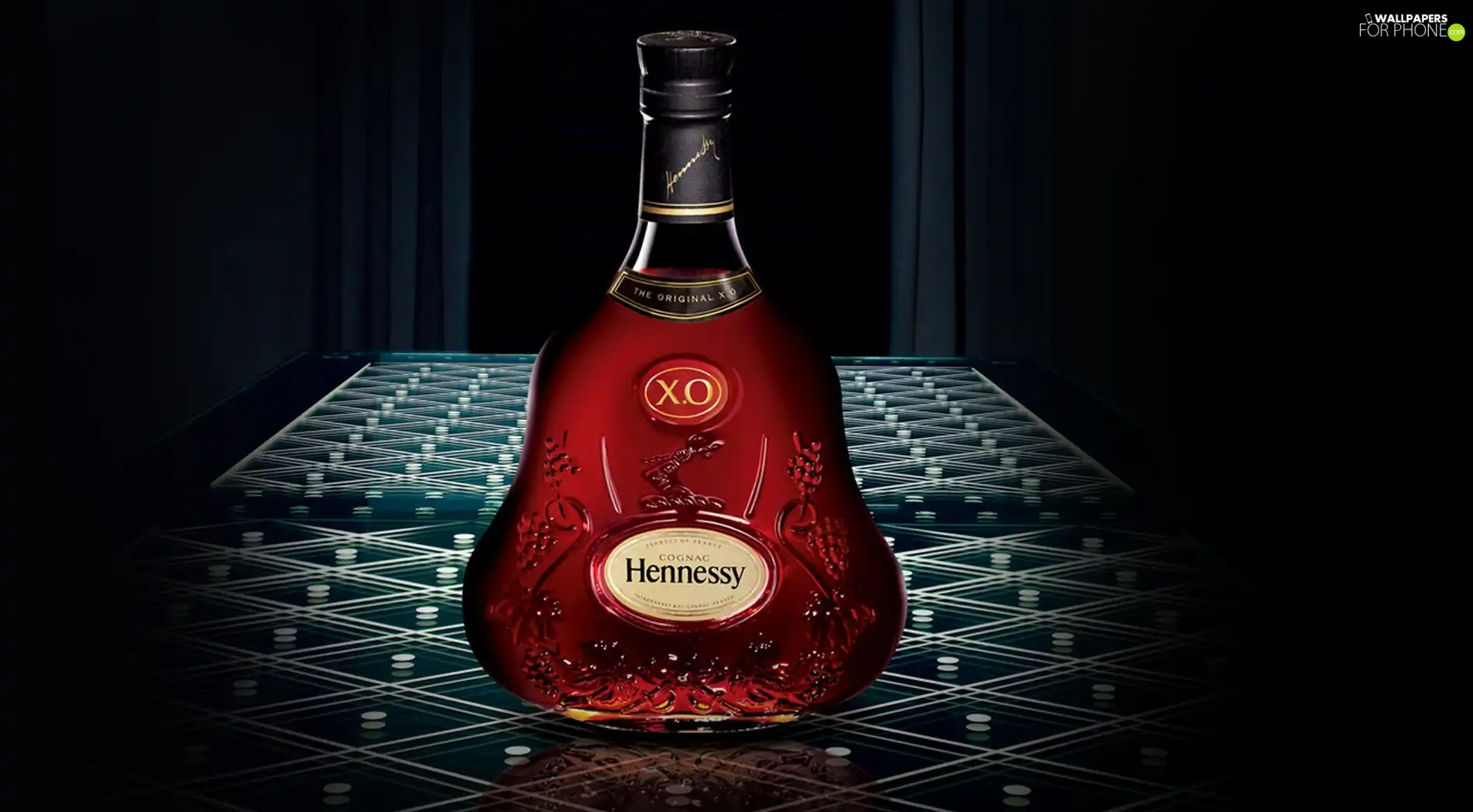 Bottle, cognac, Hennessy