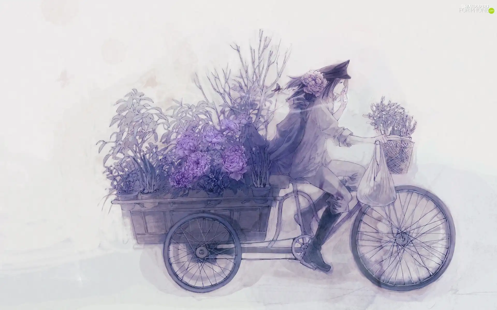 flowers, Flower Girl, Bouquets