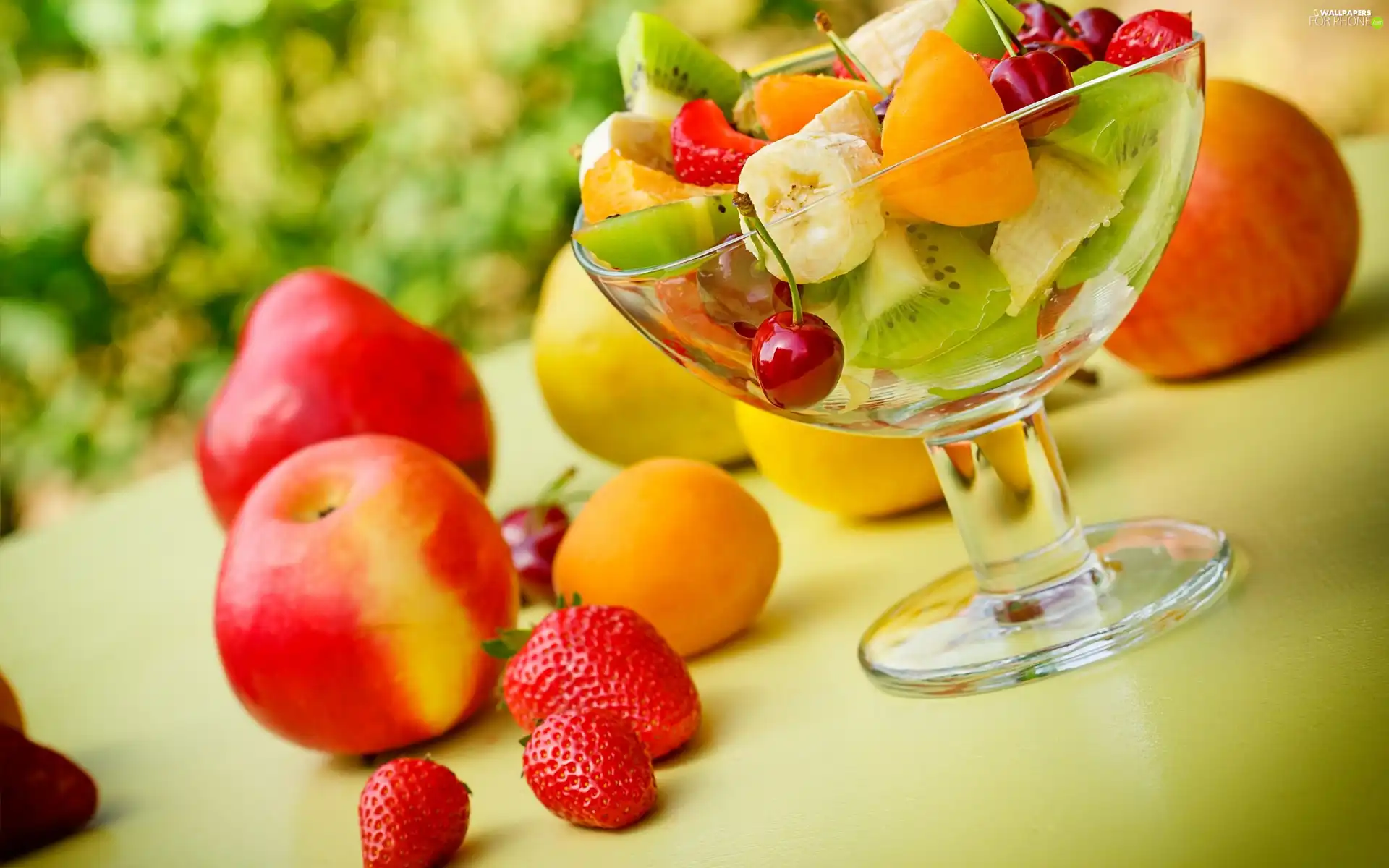 Bowl, fruity, dessert