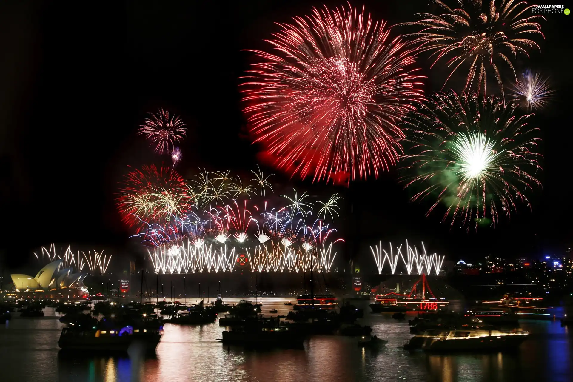 bridge, New Year