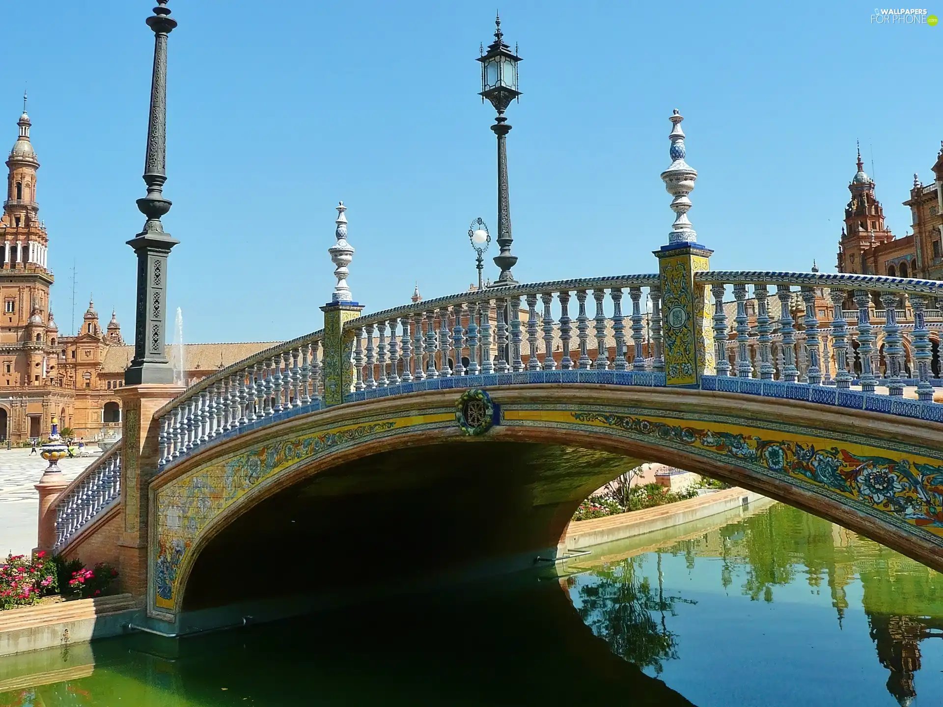 Sevilla, Beatyfull, bridge, Spain