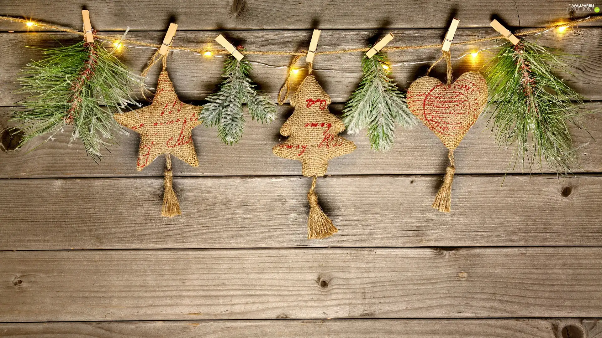 ornamentation, twine, christmas tree, Heart, Twigs, boarding, Christmas, hanging, Buckles, lights, starfish