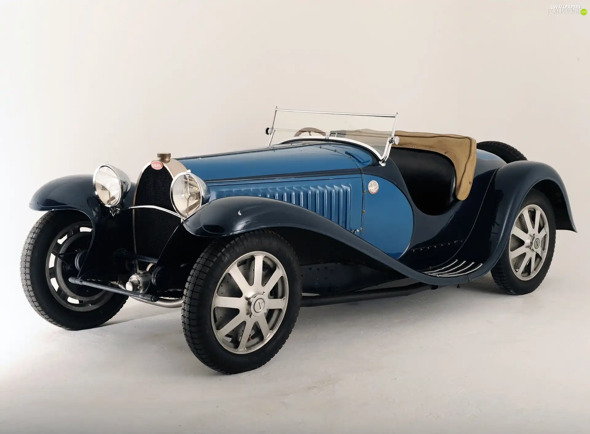 blue, antique, Bugatti 41 Royale, Black