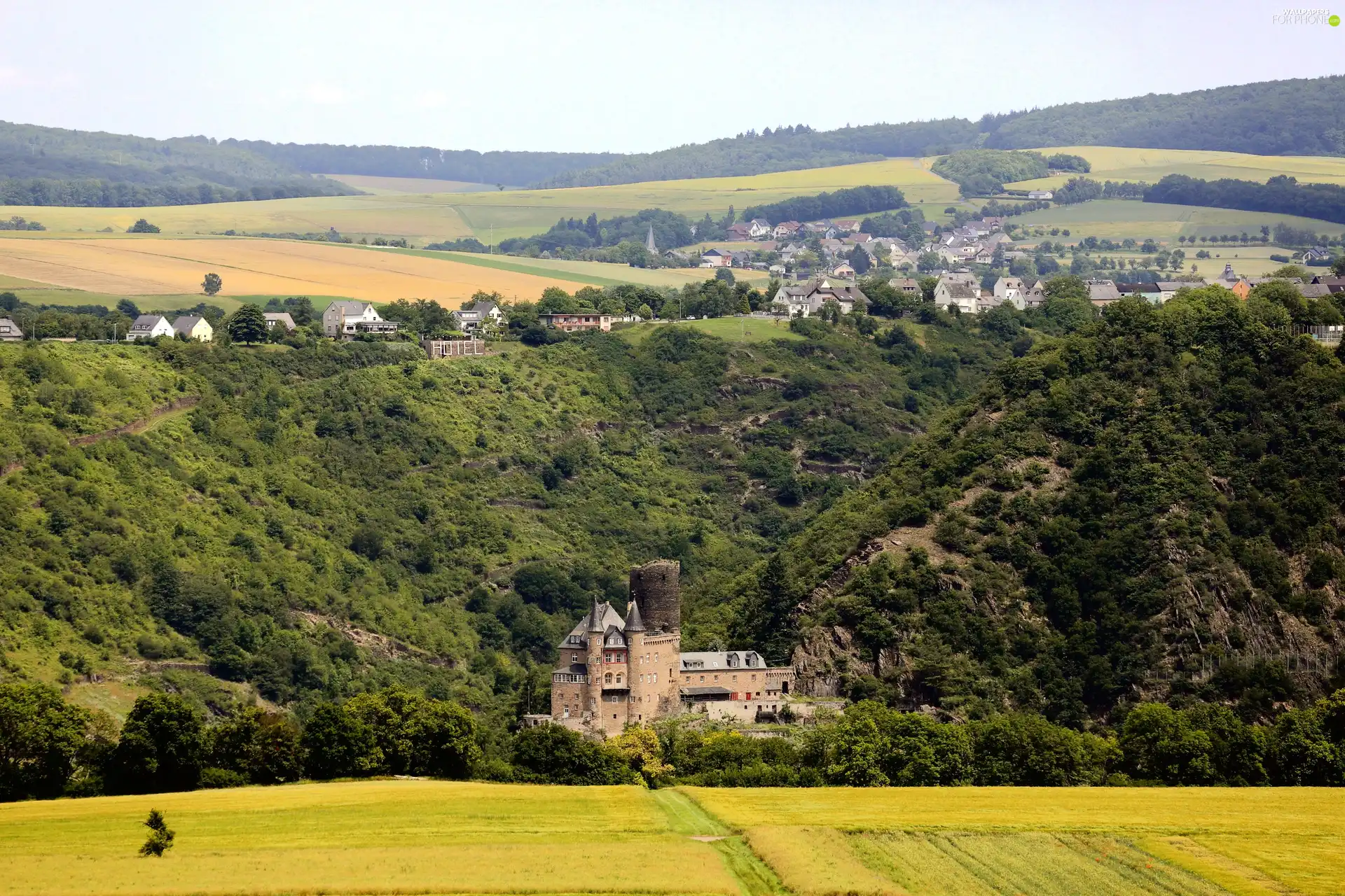 Germany, Castle, Burg Katz