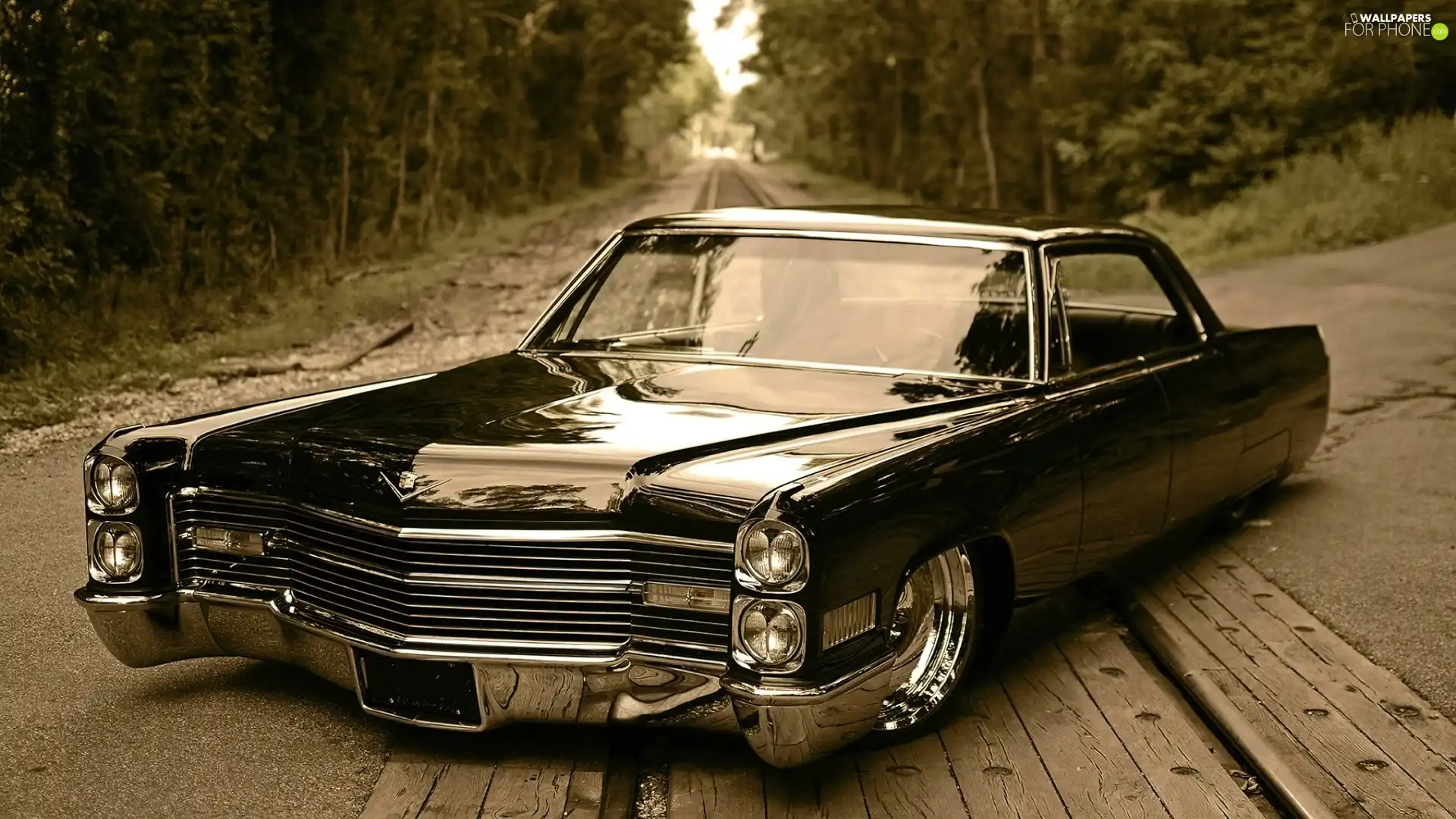 Black, chrome, ##, Cadillac DeVille