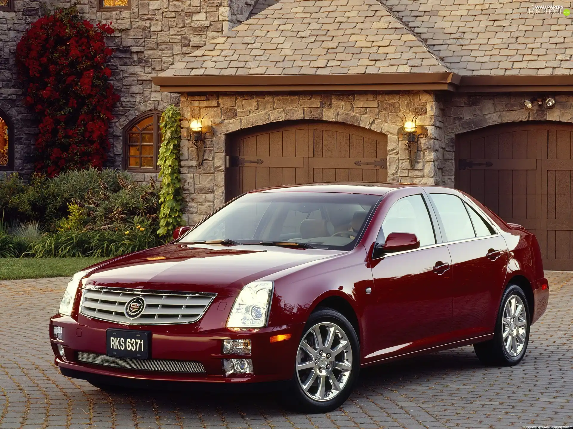 Cadillac STS, garage