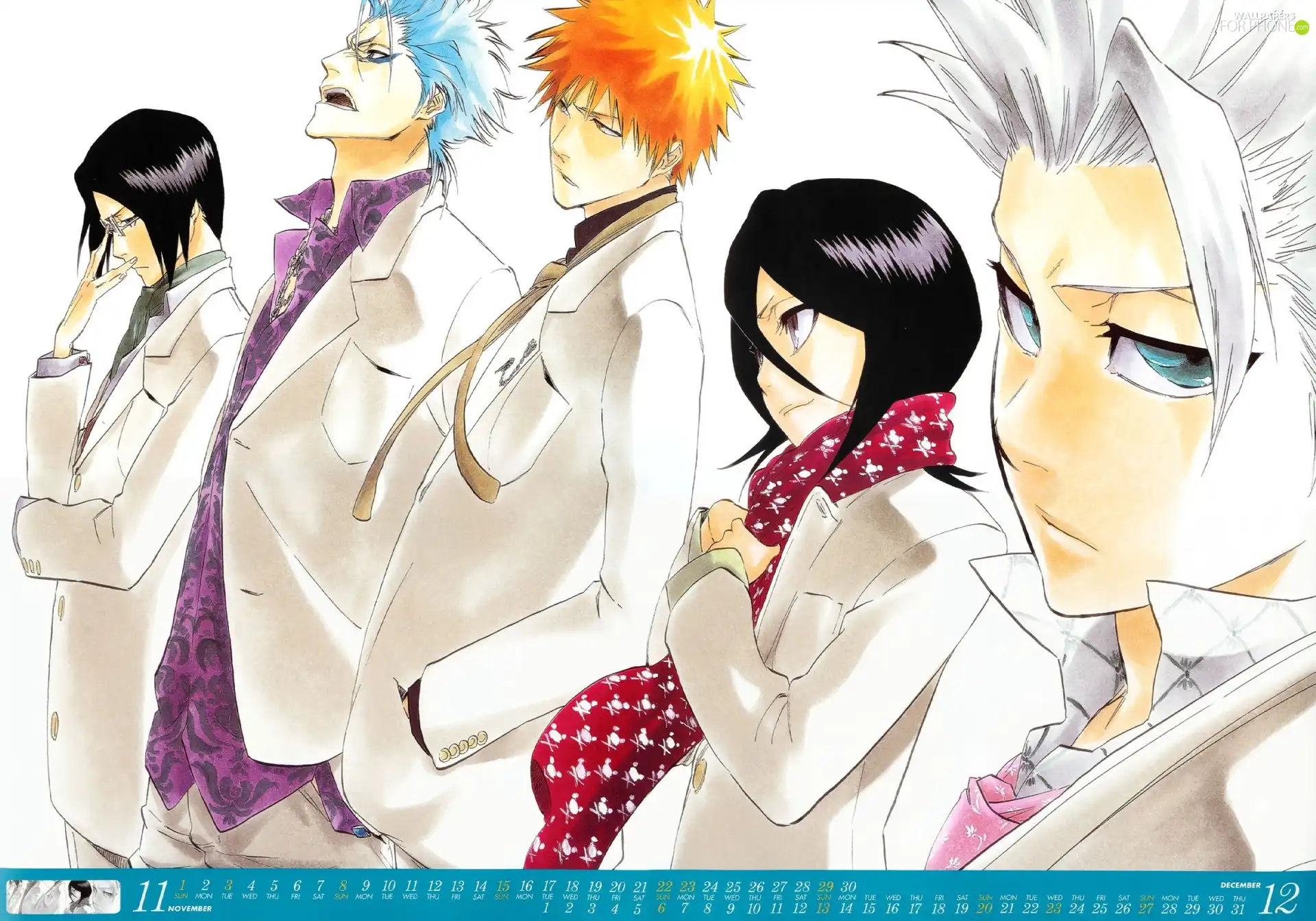 bleach, Calendar