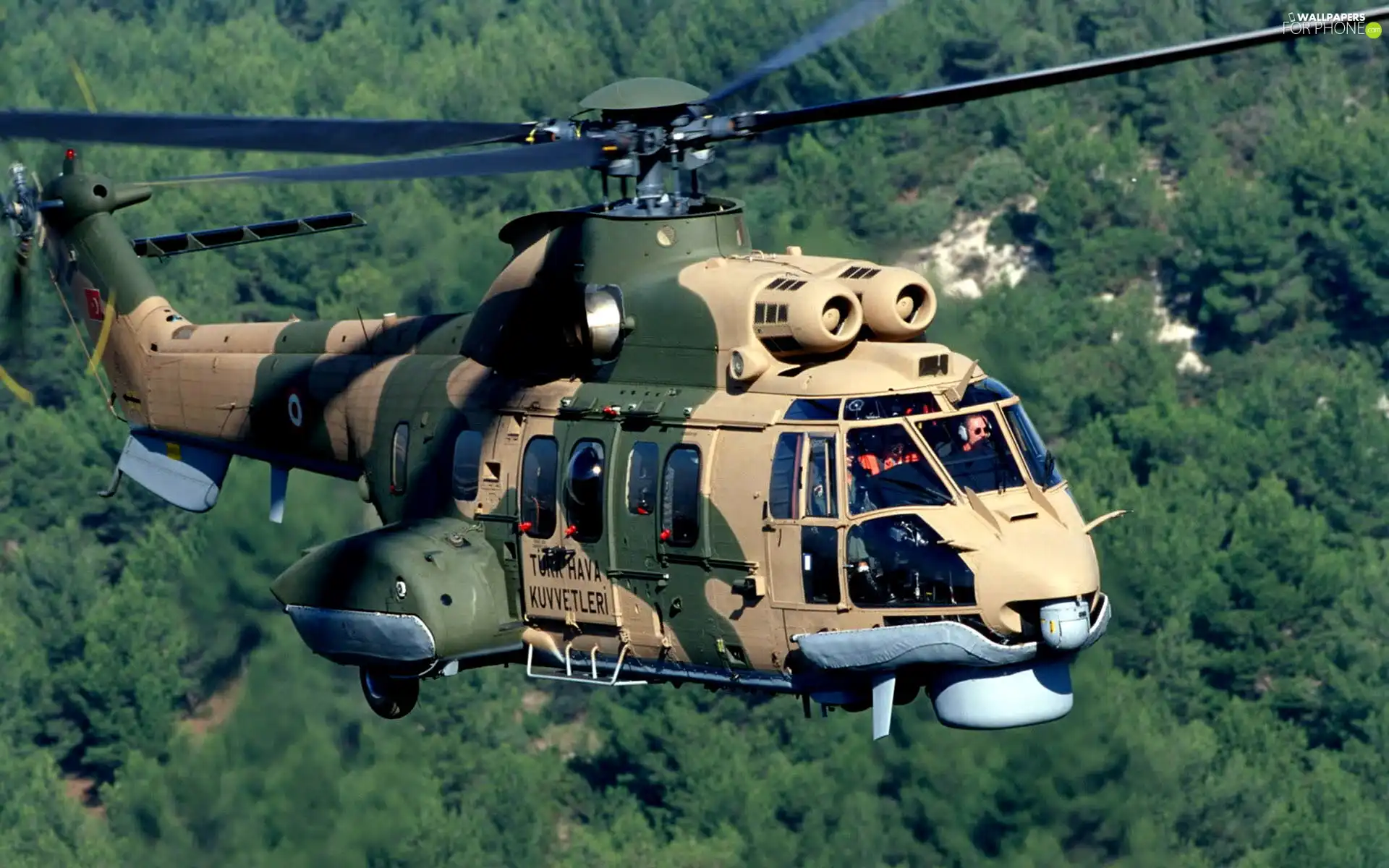 Eurocopter AS-532 Cougar, camouflage