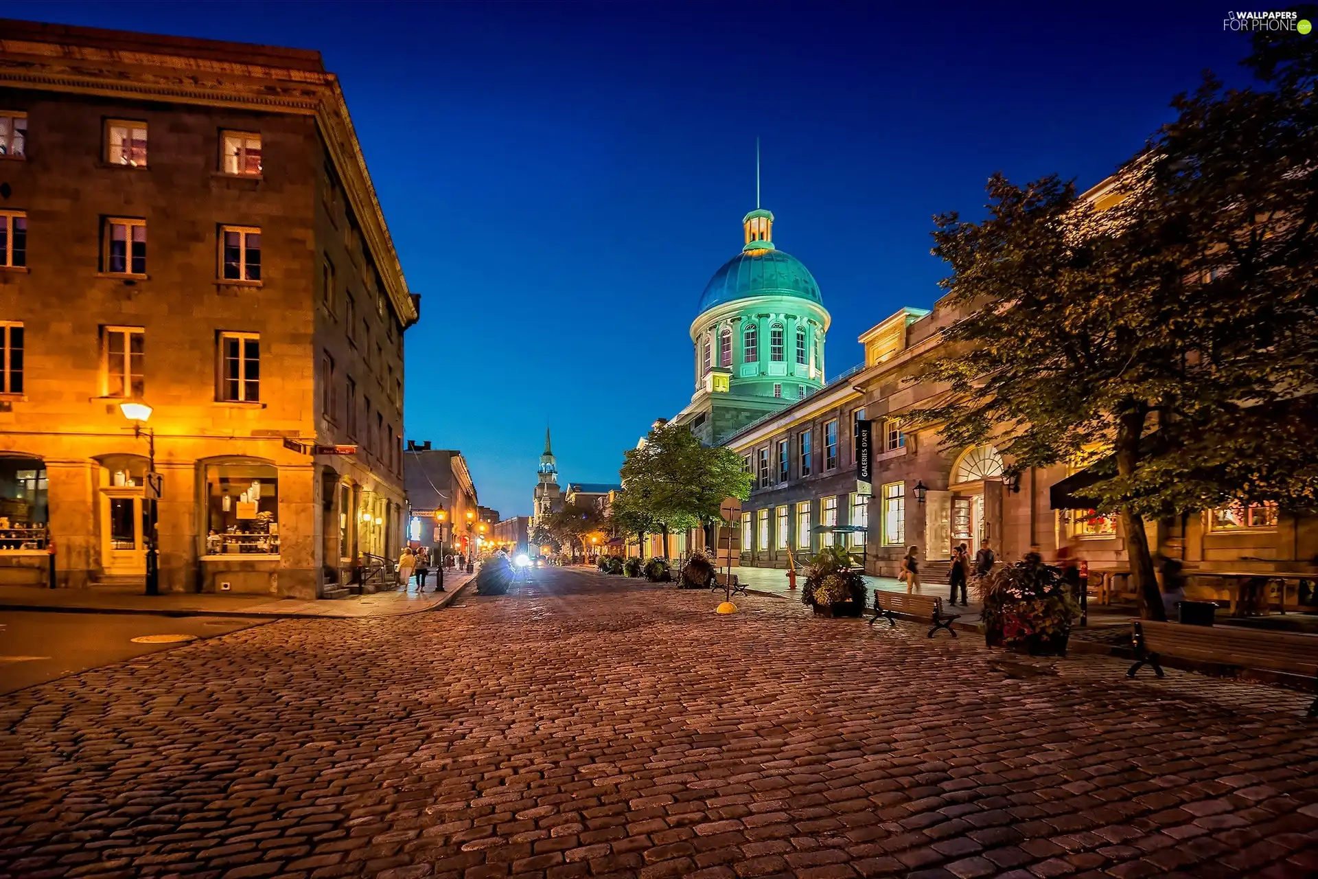 Houses, Quebec, Canada, Street