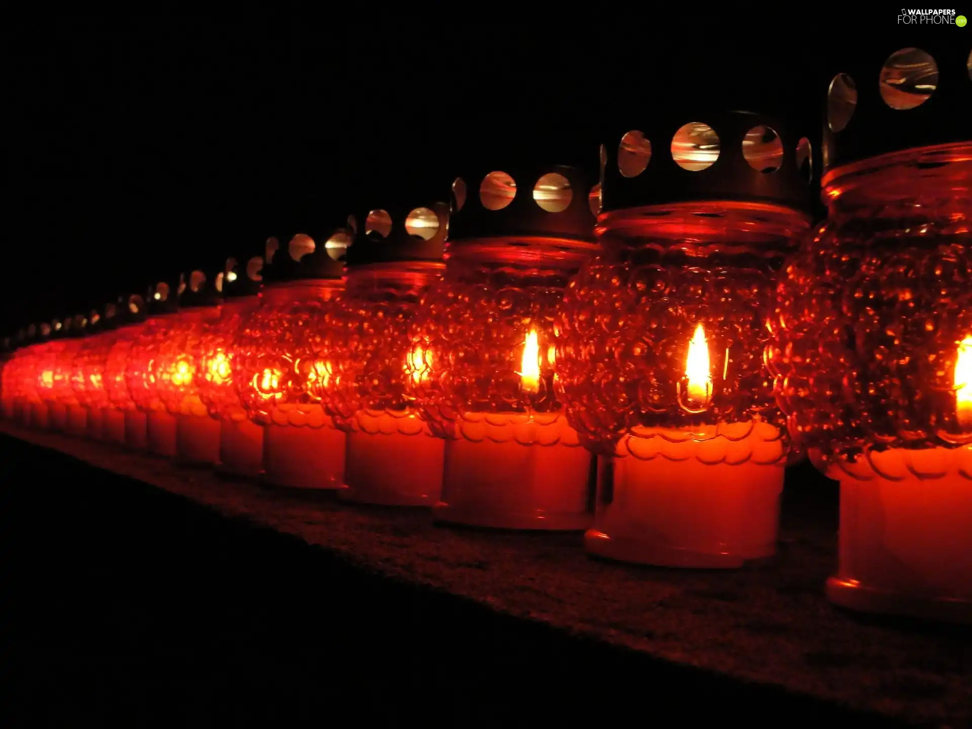 number, candles