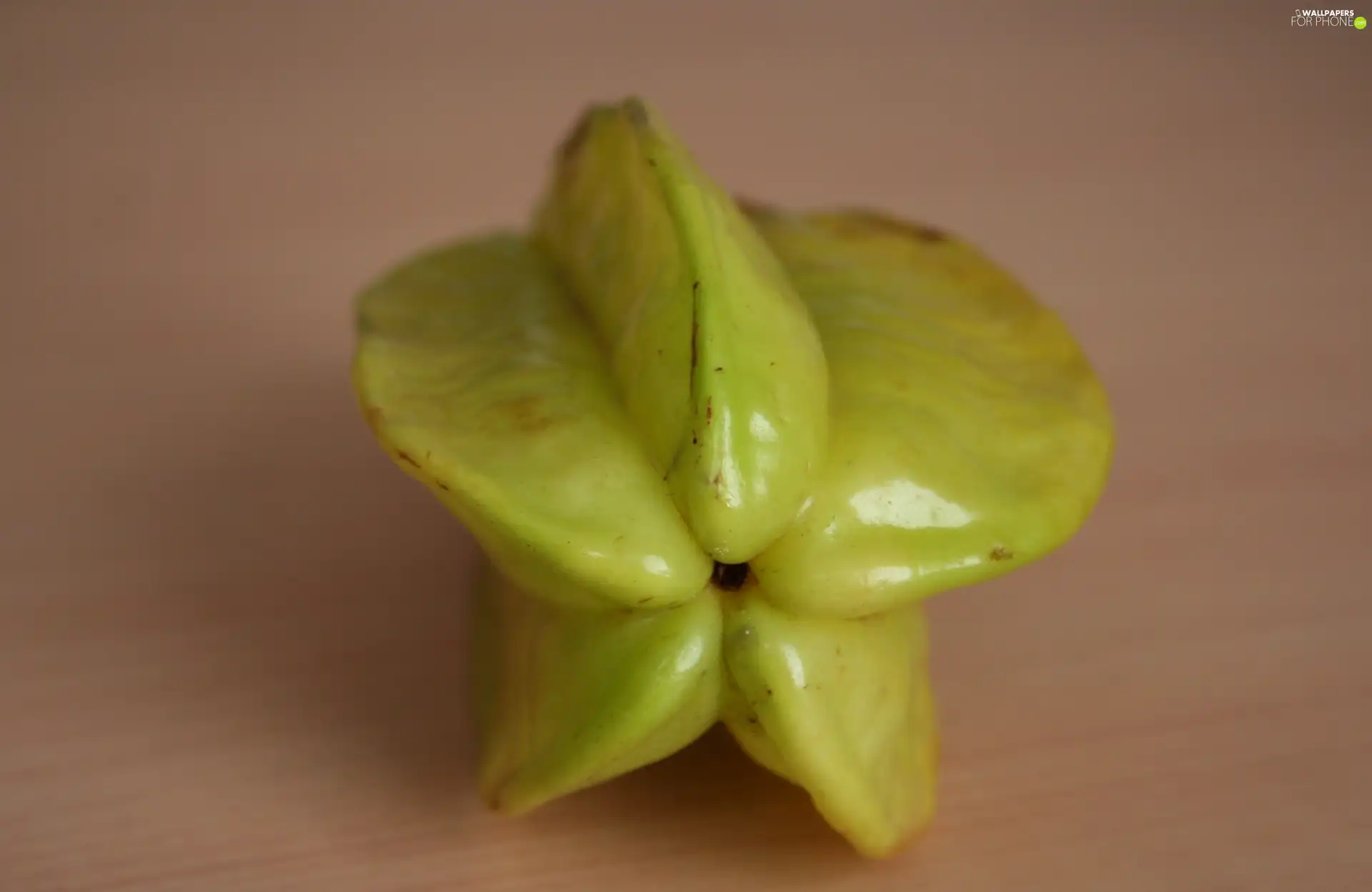 carambola, yellow, Green