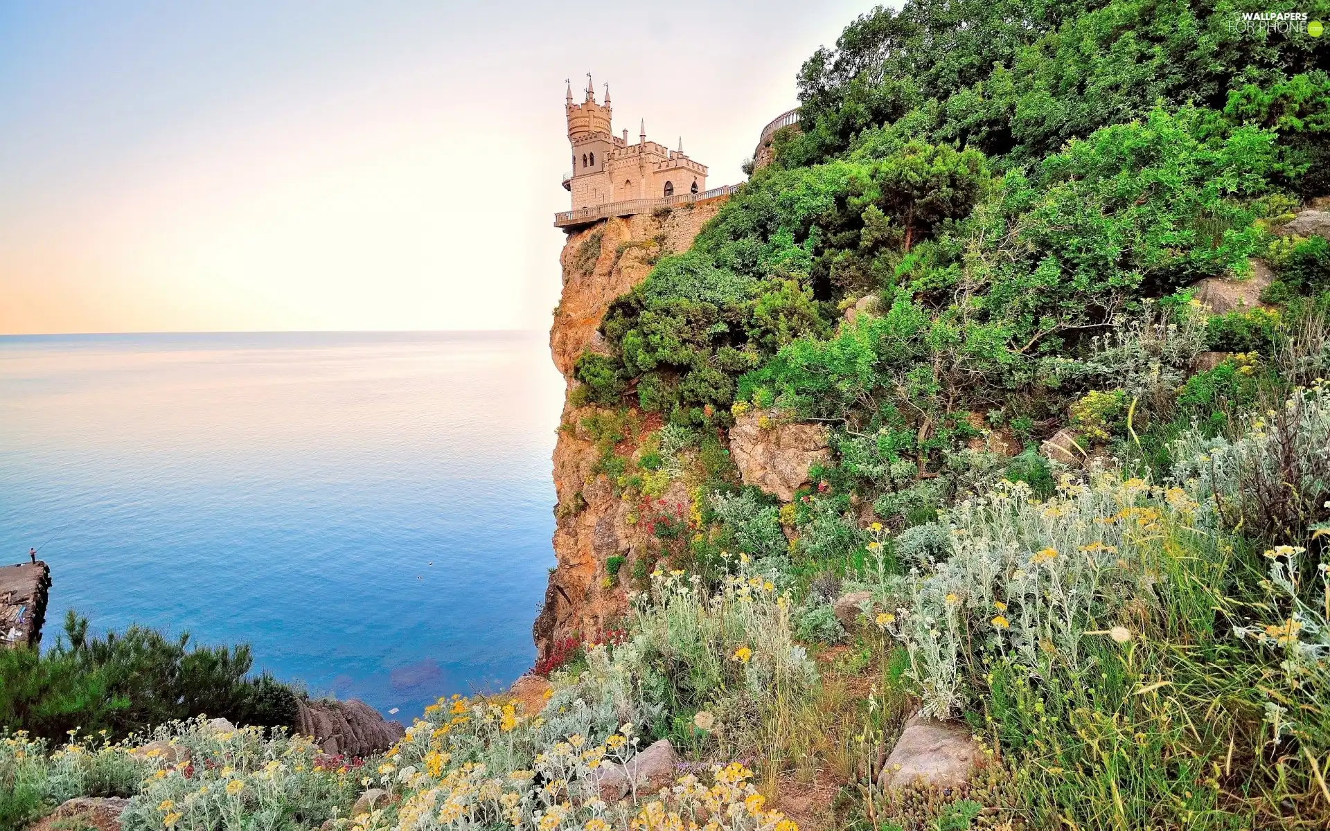 Rocks, Castle