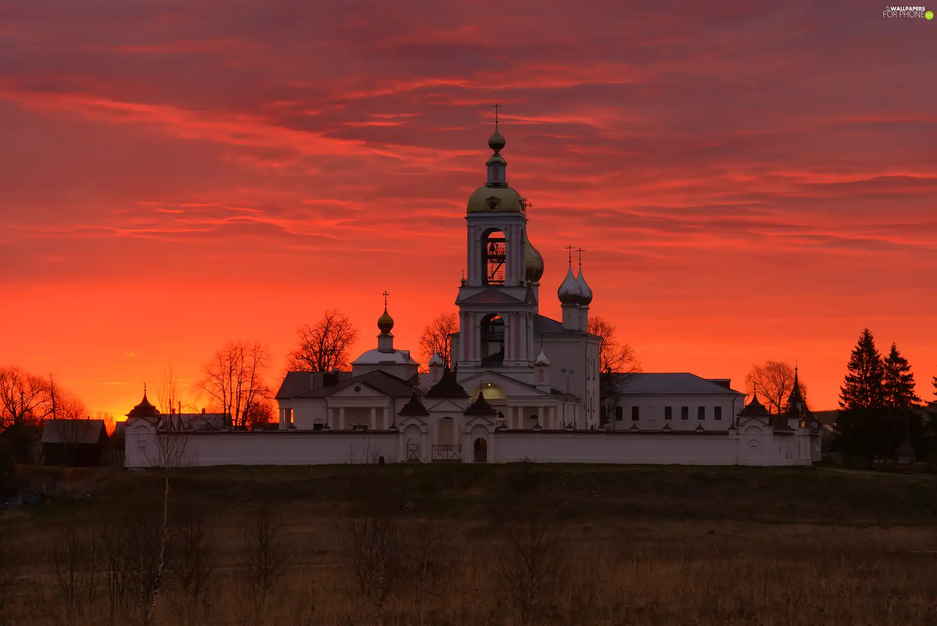 belfry, Great Sunsets, Cerkiew