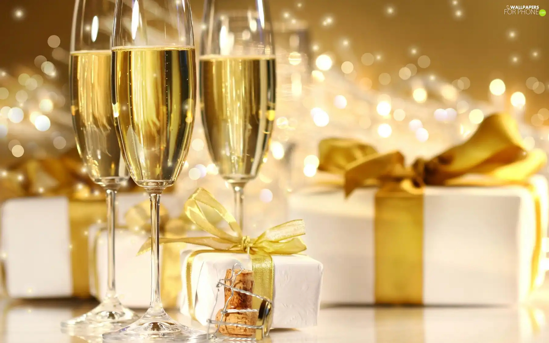 champagne glass, gifts