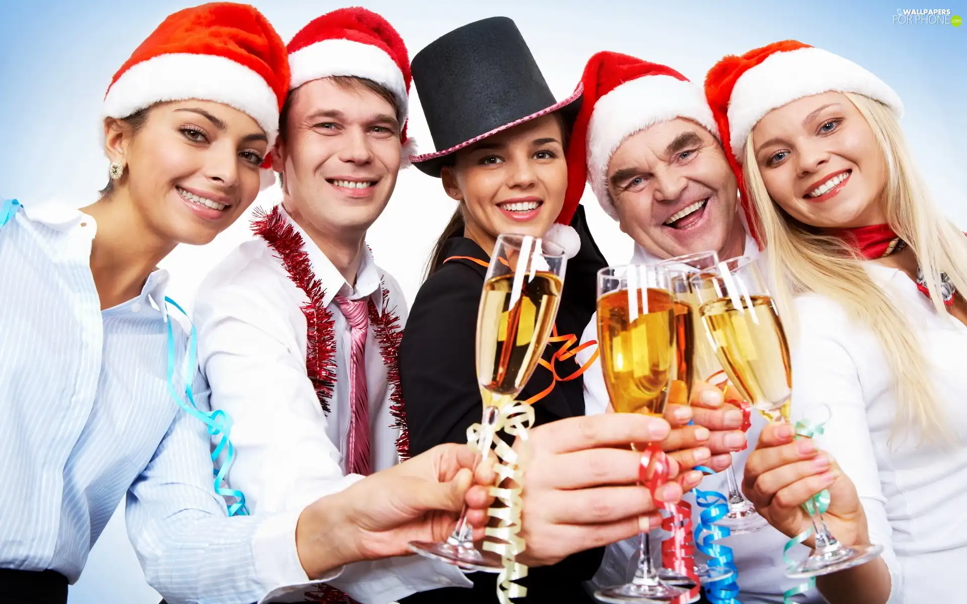 men, New Year, Champagne, Womens