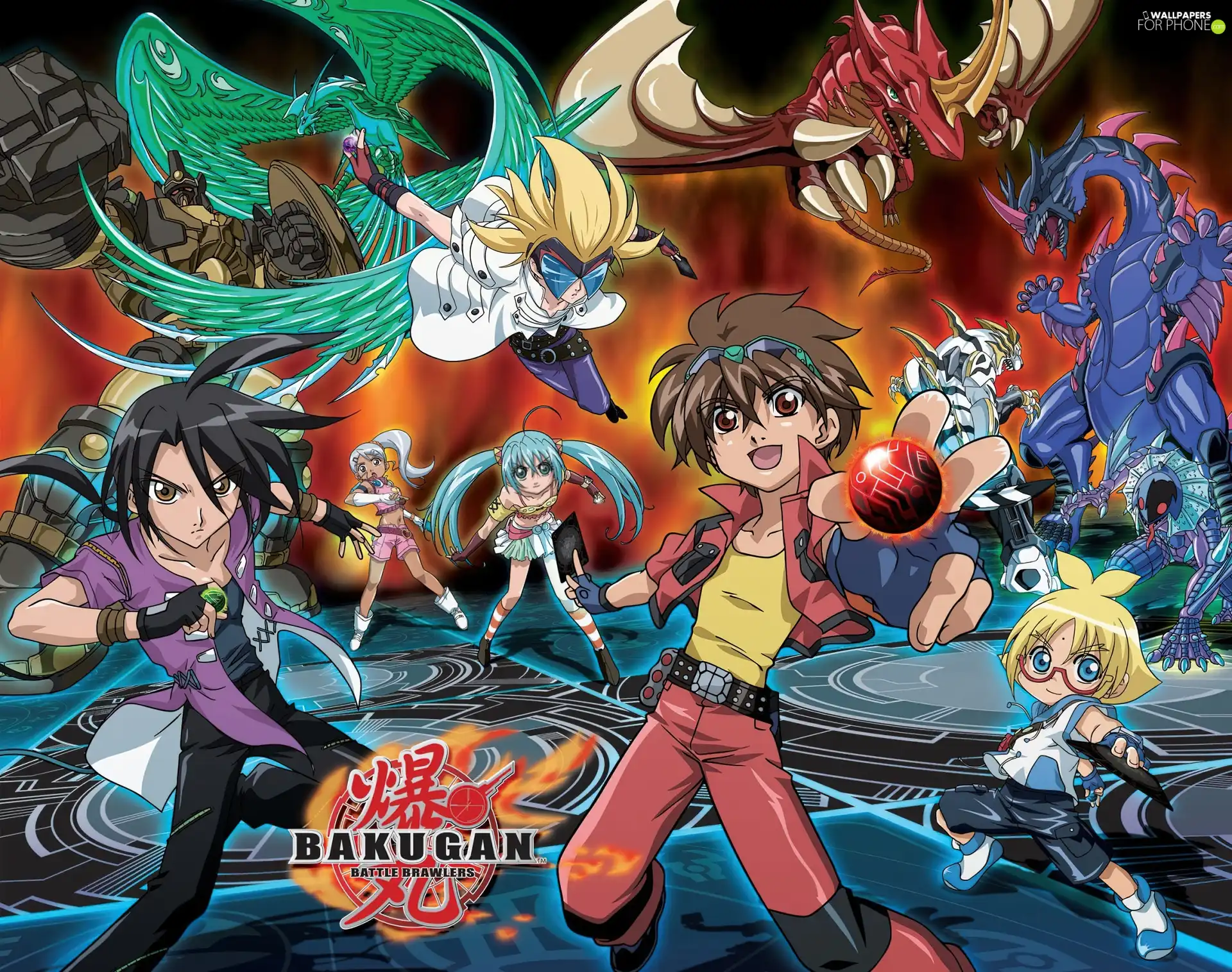 Bakugan, Characters