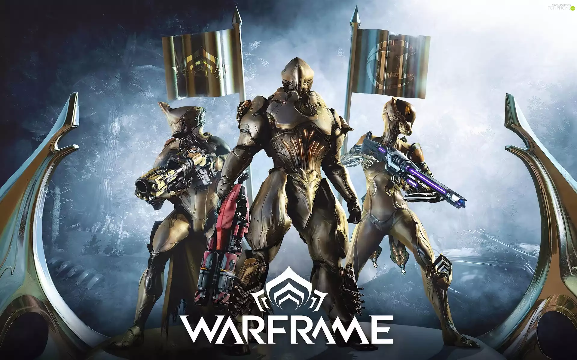 Characters, game, Warframe