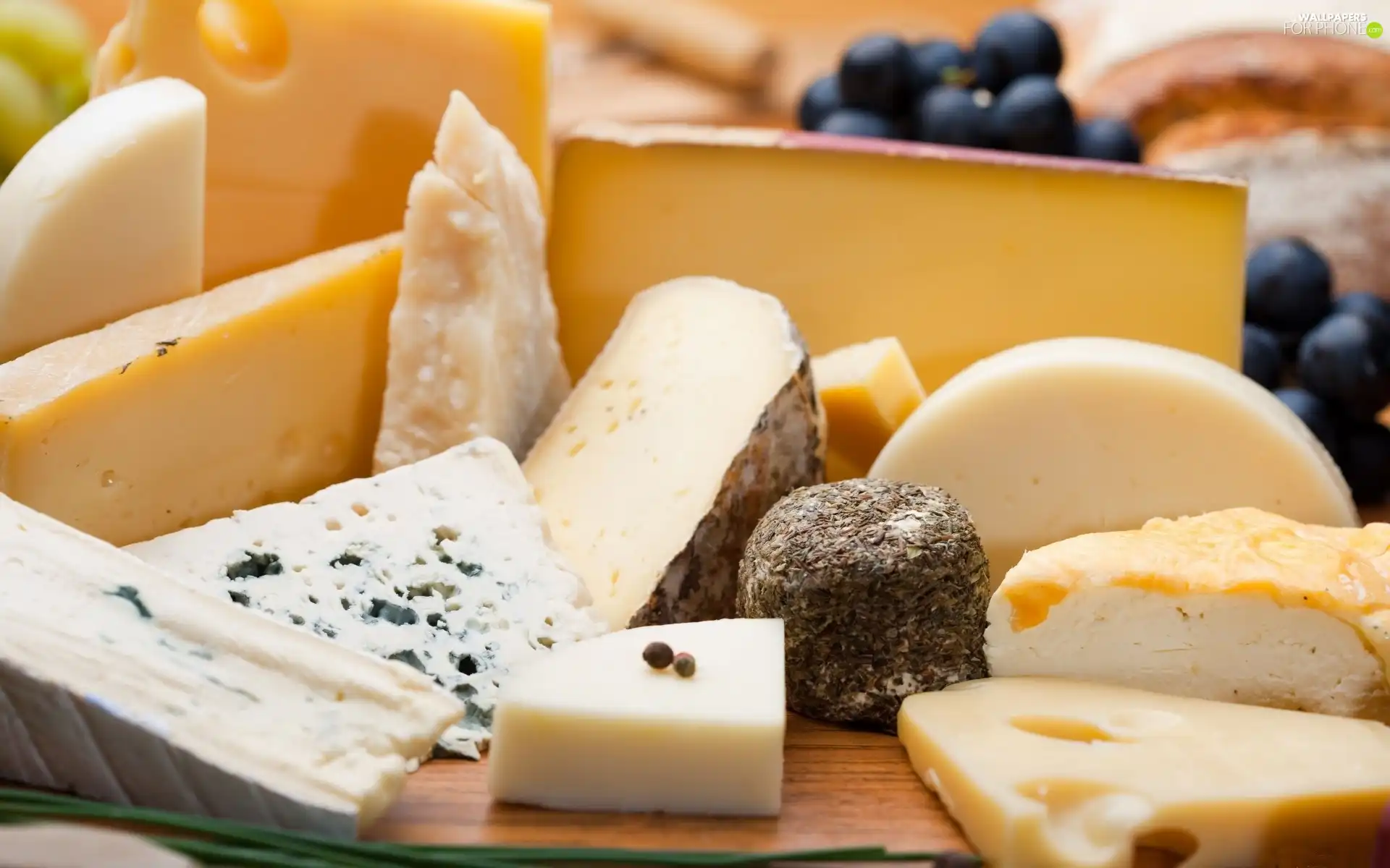 cheeses, different, Types