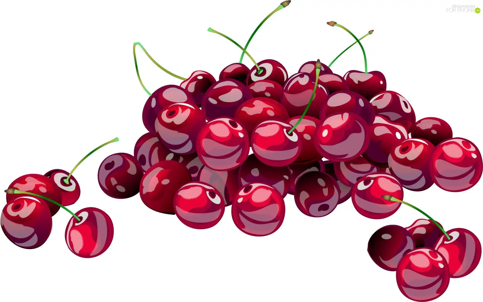 Fruits, cherries