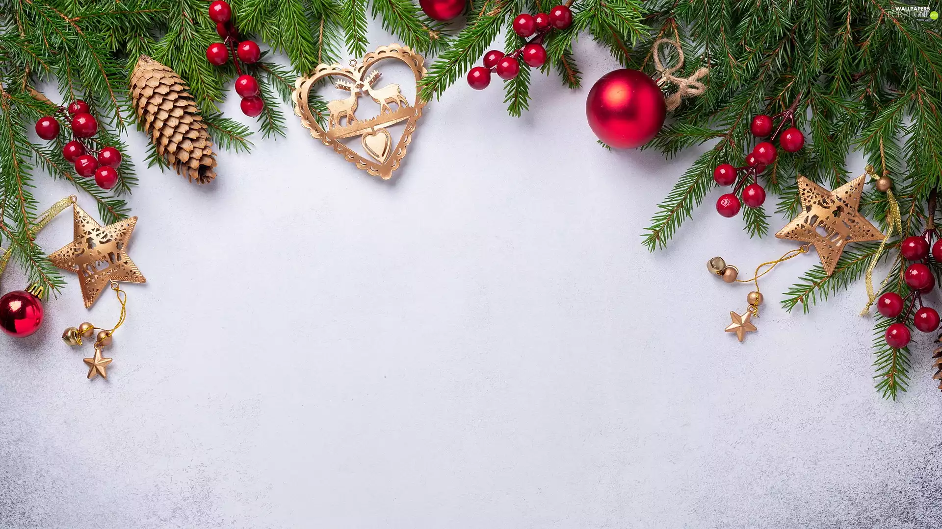 ornamentation, bauble, blueberries, Christmas, Twigs, Red, composition