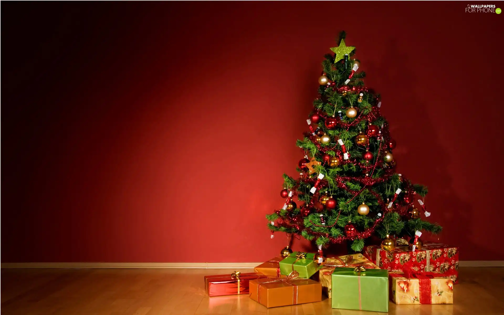 christmas tree, gifts