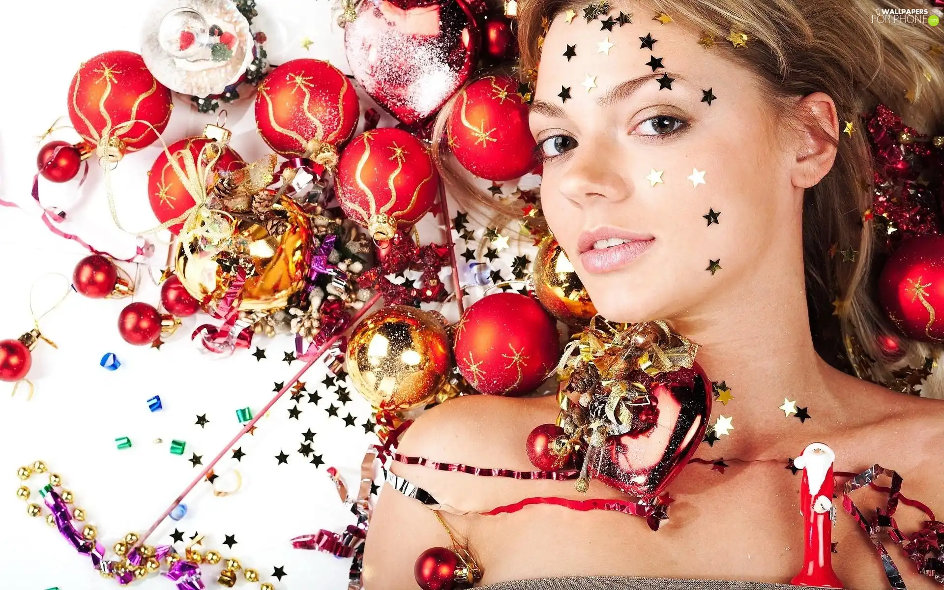 Christmas, Women, ornamentation