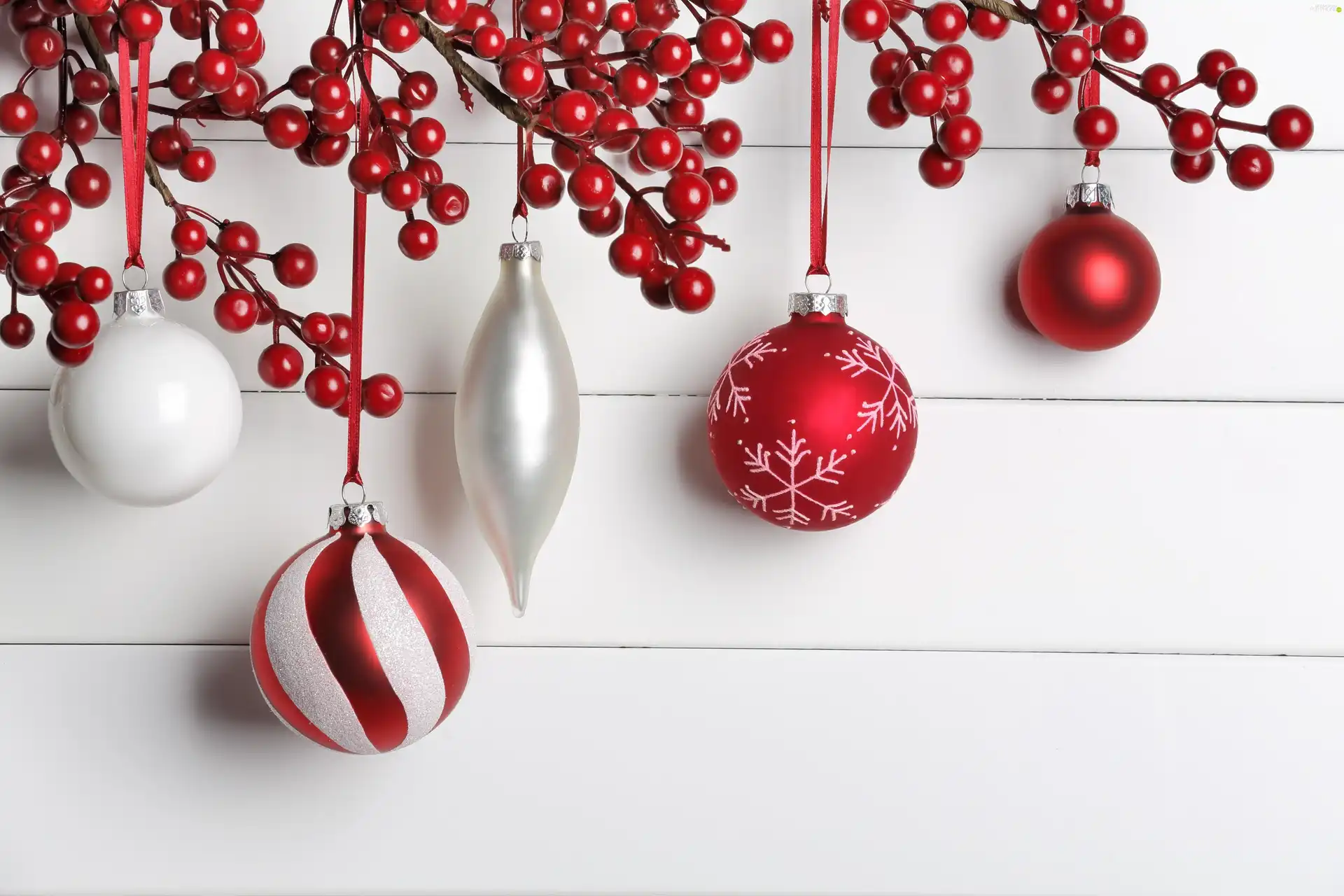 white, decoration, Christmas, red hot