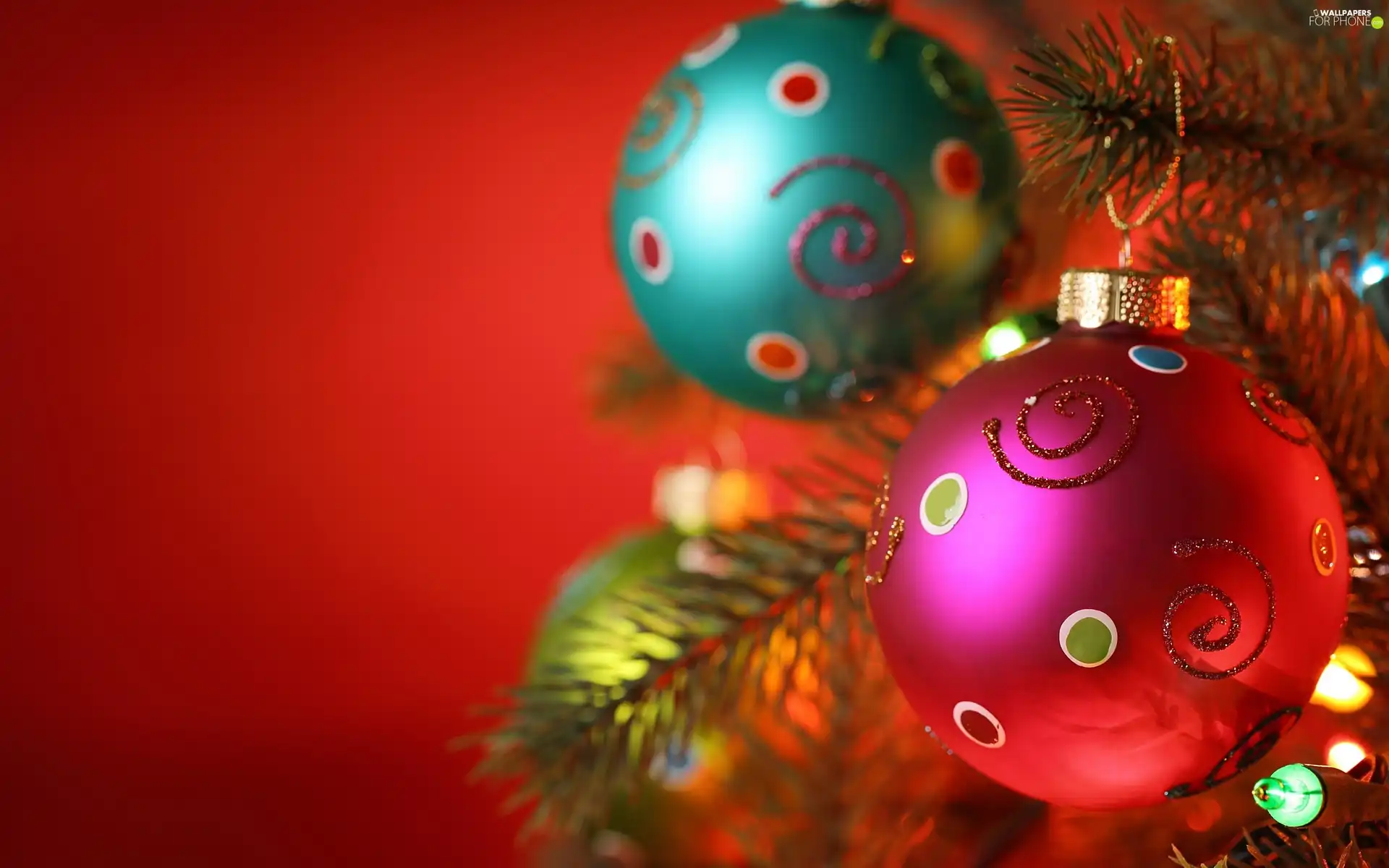 christmas tree, baubles, christmas, lights