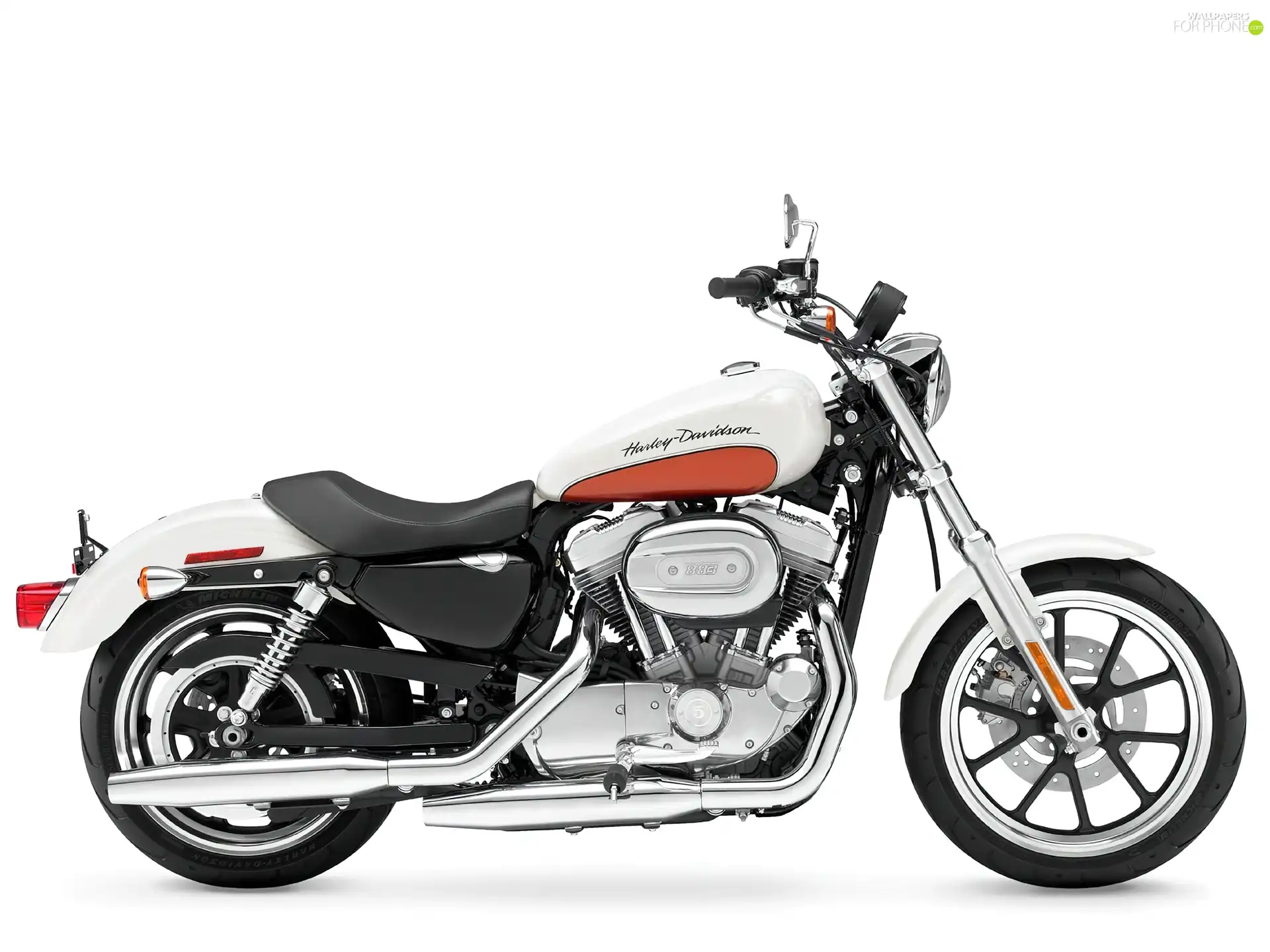 Harley Davidson Sportster 883, chrome