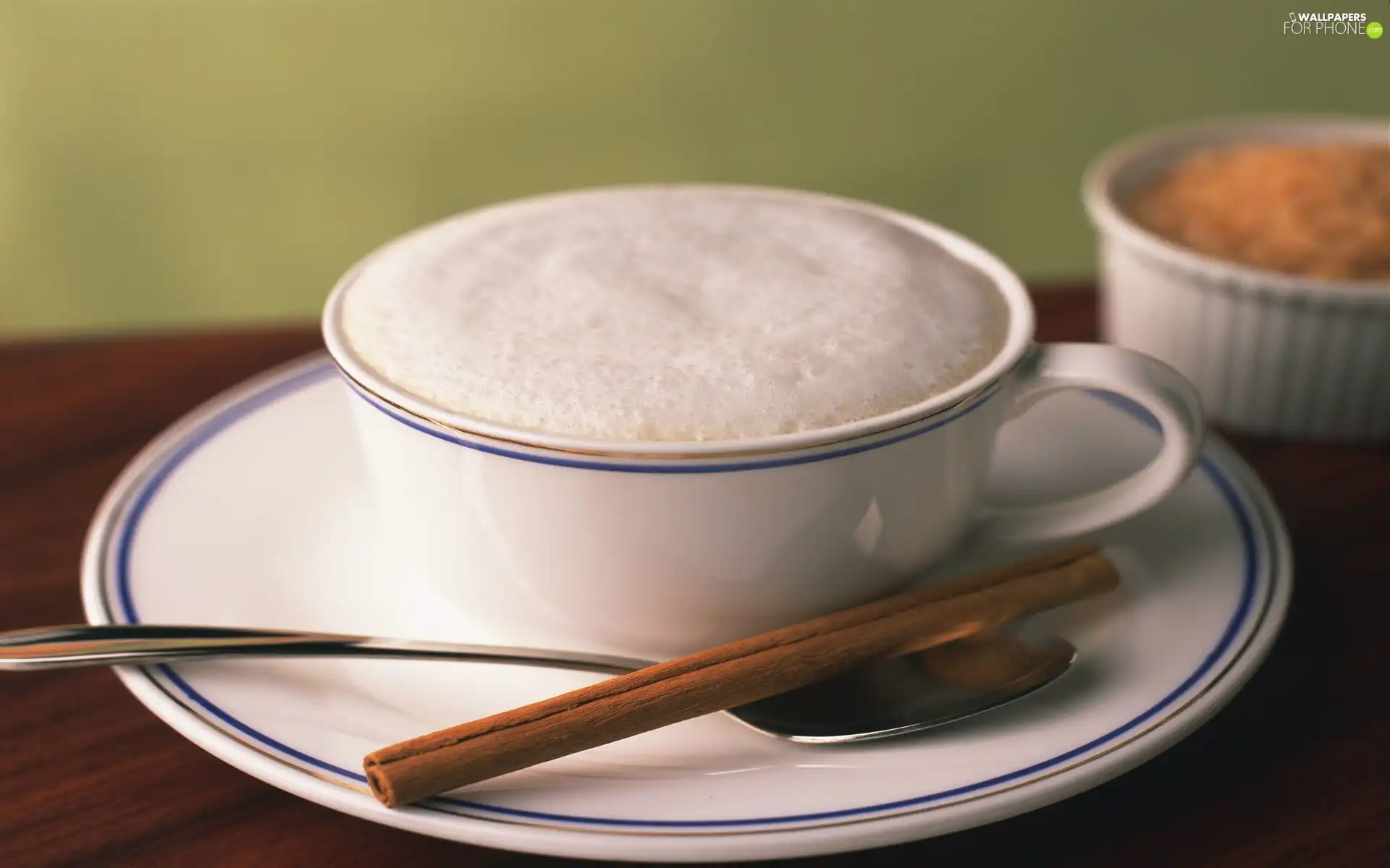 cinnamon, coffee, mousse