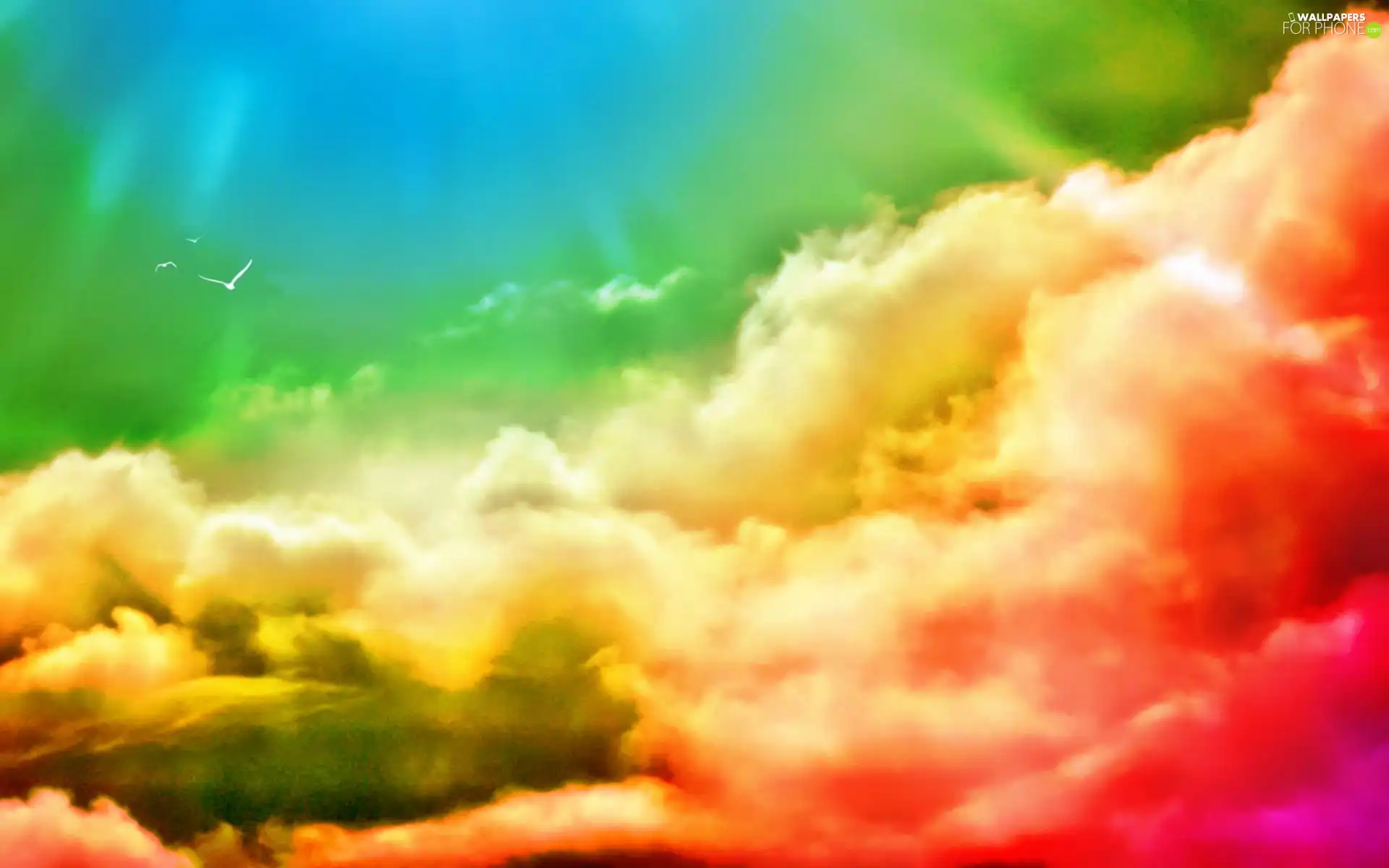 color, clouds