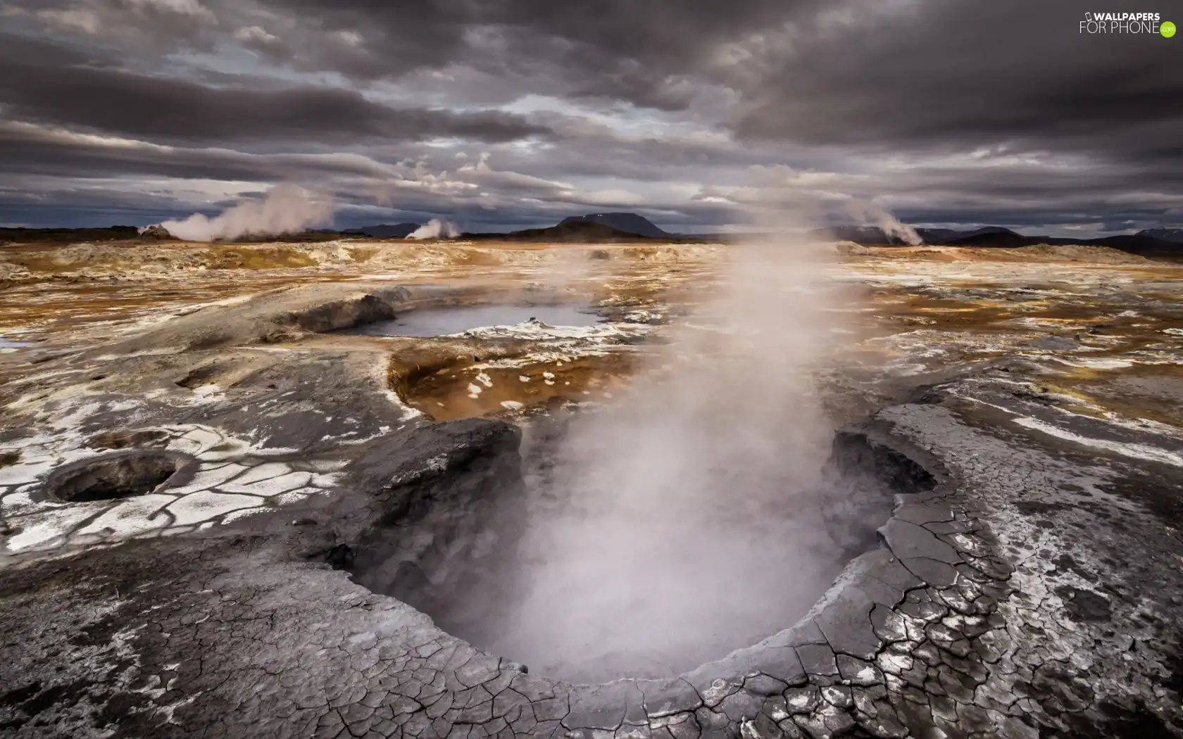 Geysers, clouds