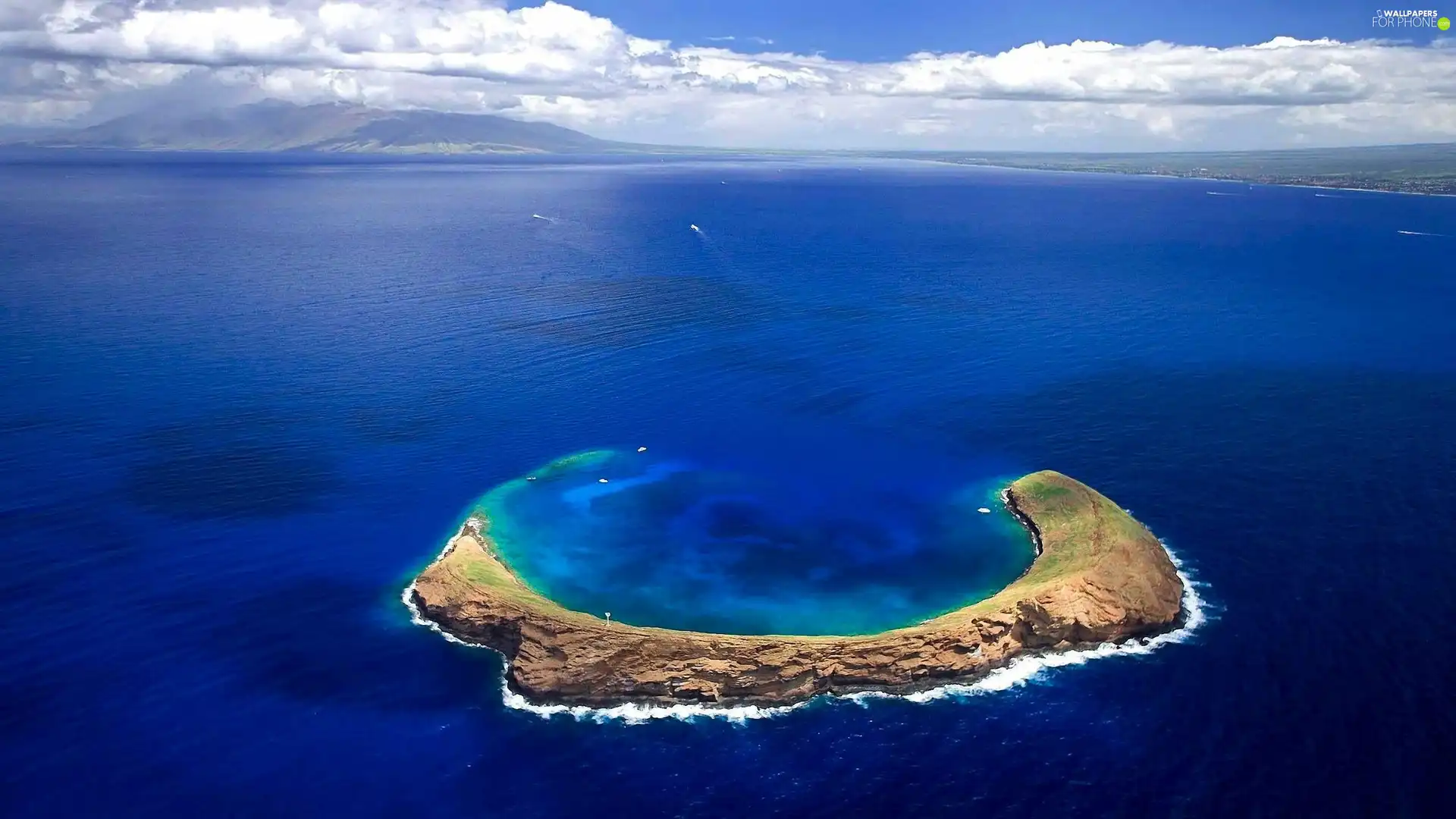 coast, Ocean, Atol