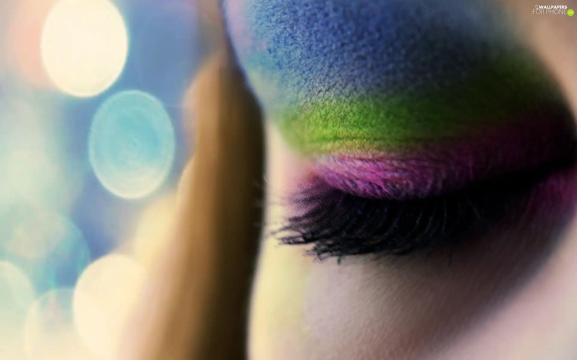 make-up, eyelid, color