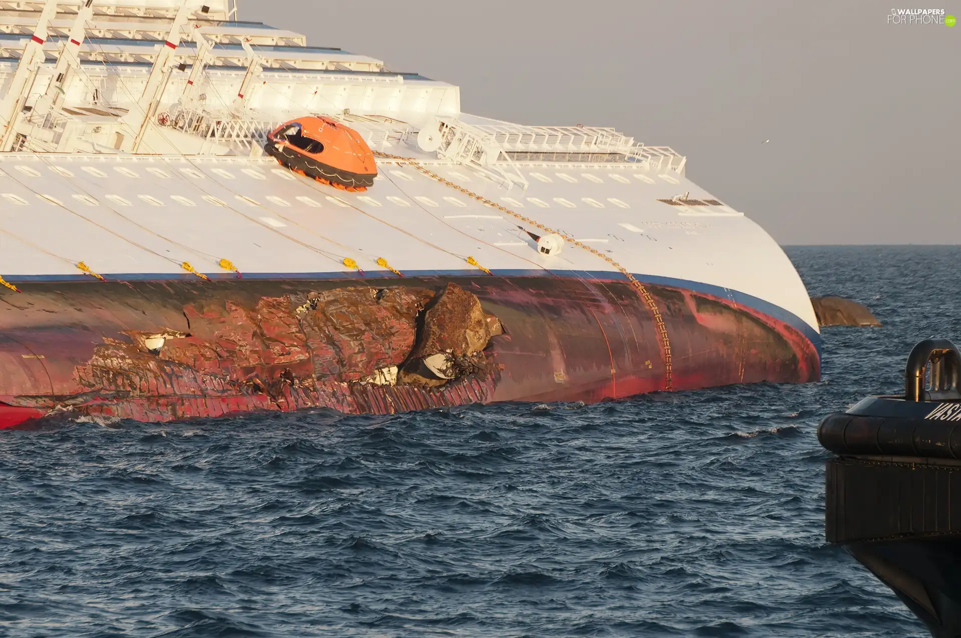mutilated, Costa Concordia