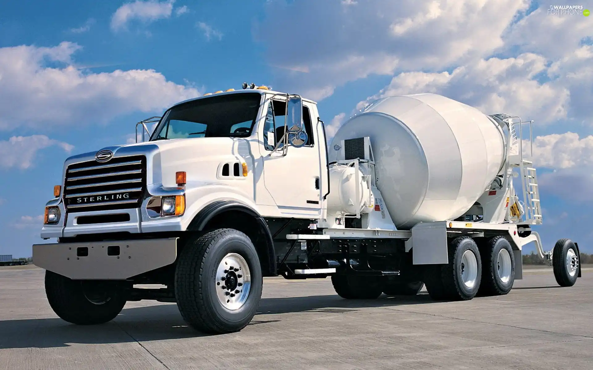 Automobile, Sterling, concrit mixer, Truck